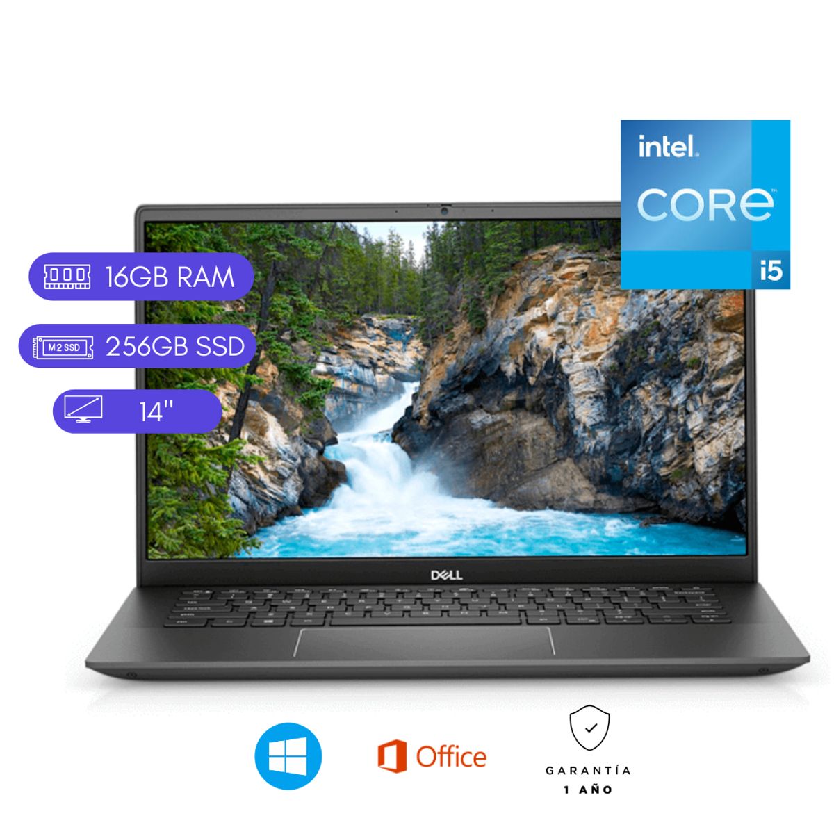 DELL - LAPTOP REACONDICIONADA DELL VOSTRO 5402 CORE I5 11VA/ 16GB RAM/ 256GB SSD/ 14"