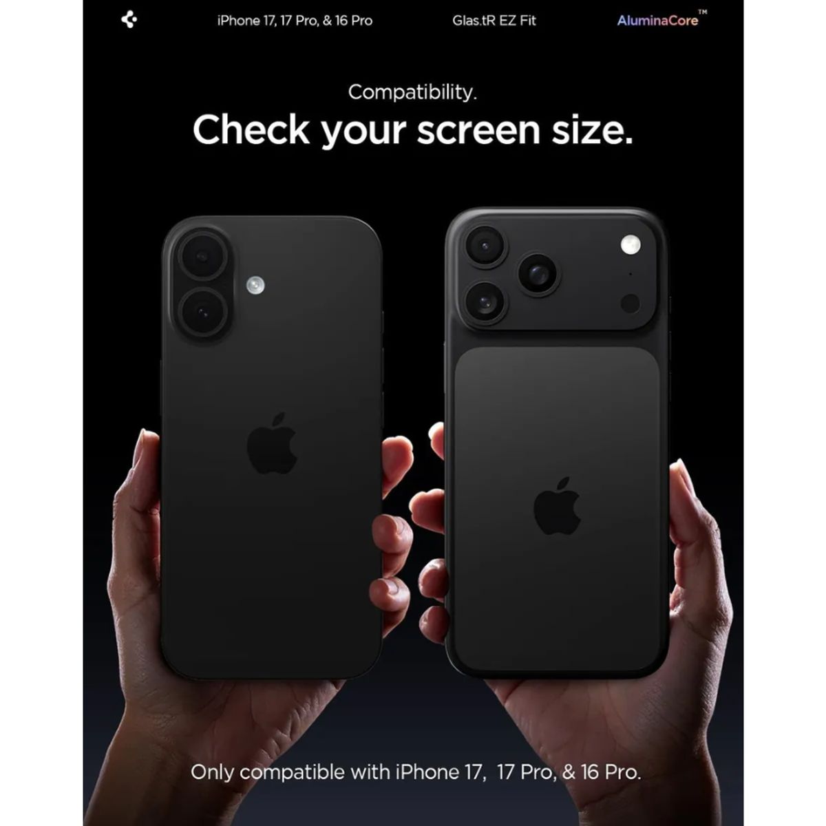 SPIGEN - VIDRIO TEMPLADO PARA IPHONE 16 PRO SPIGEN (2UN)