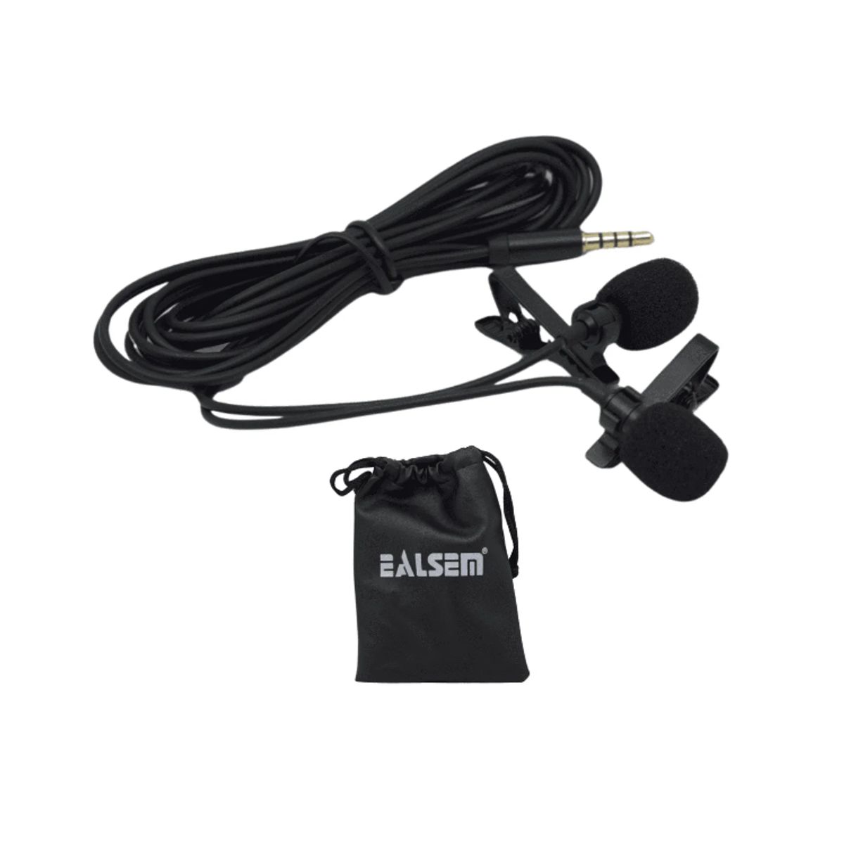 EALSEN - Micrófono Solapero doble 35mm P20 EALSEM
