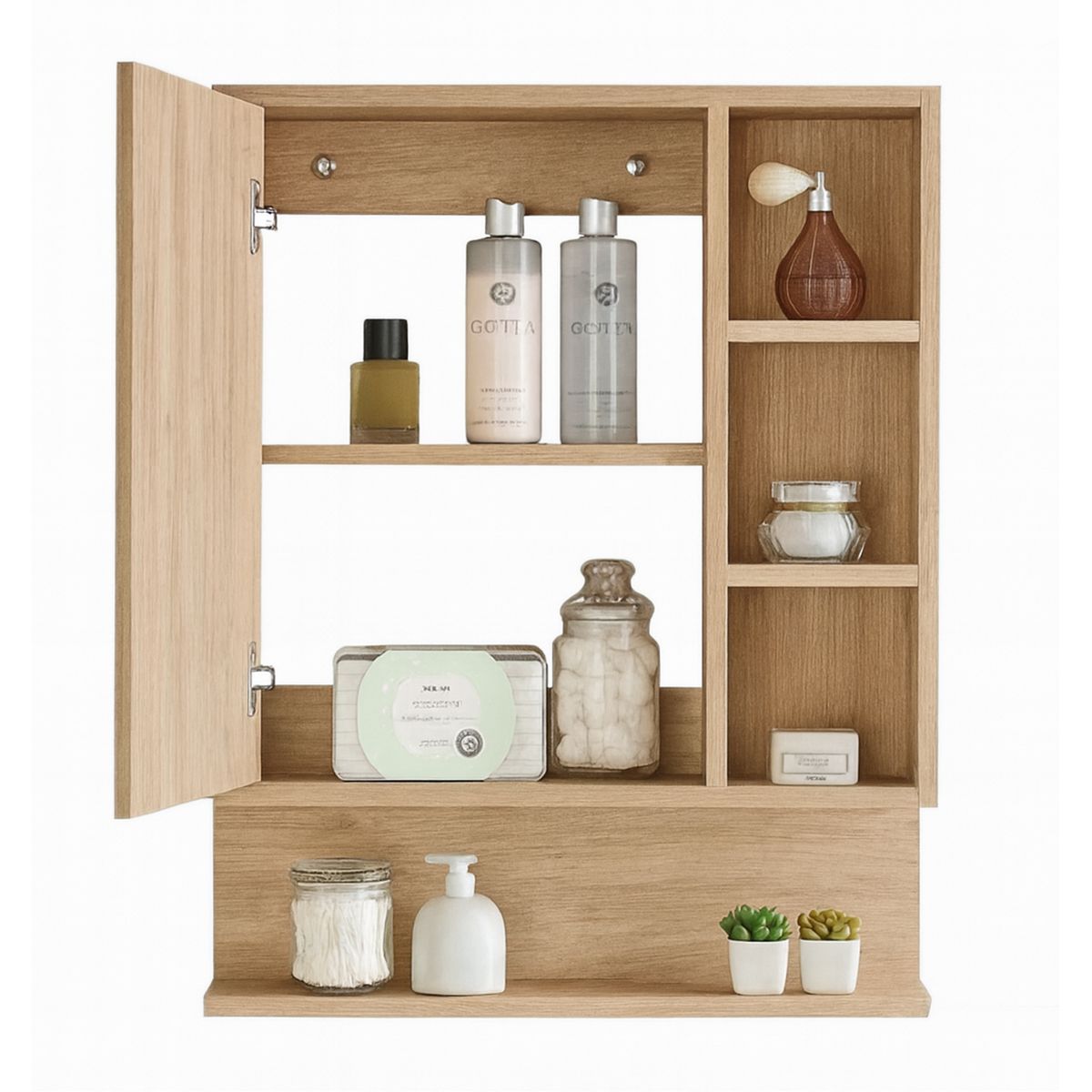 PELIKANO - Repisa de Baño NAD De Melamina Duna 60x55cm