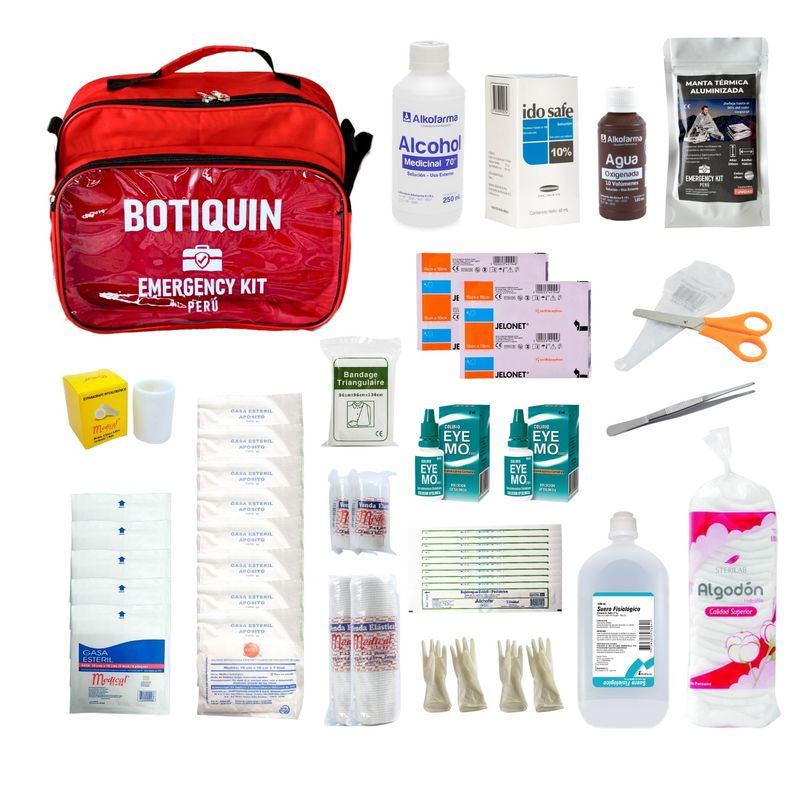 EMERGENCY KIT PERU - Botiquín Reglamentario Construcción Norma G050