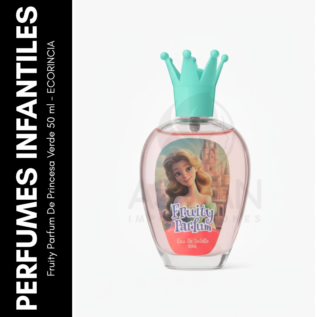 GENERICO - Fruity Parfum De Princesa Verde 50 ml - ECORINCIA