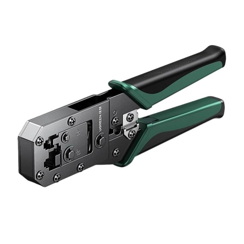 UGREEN - Alicate Ponchador Crimpeador Multifuncion Rj45 Acero ACERO