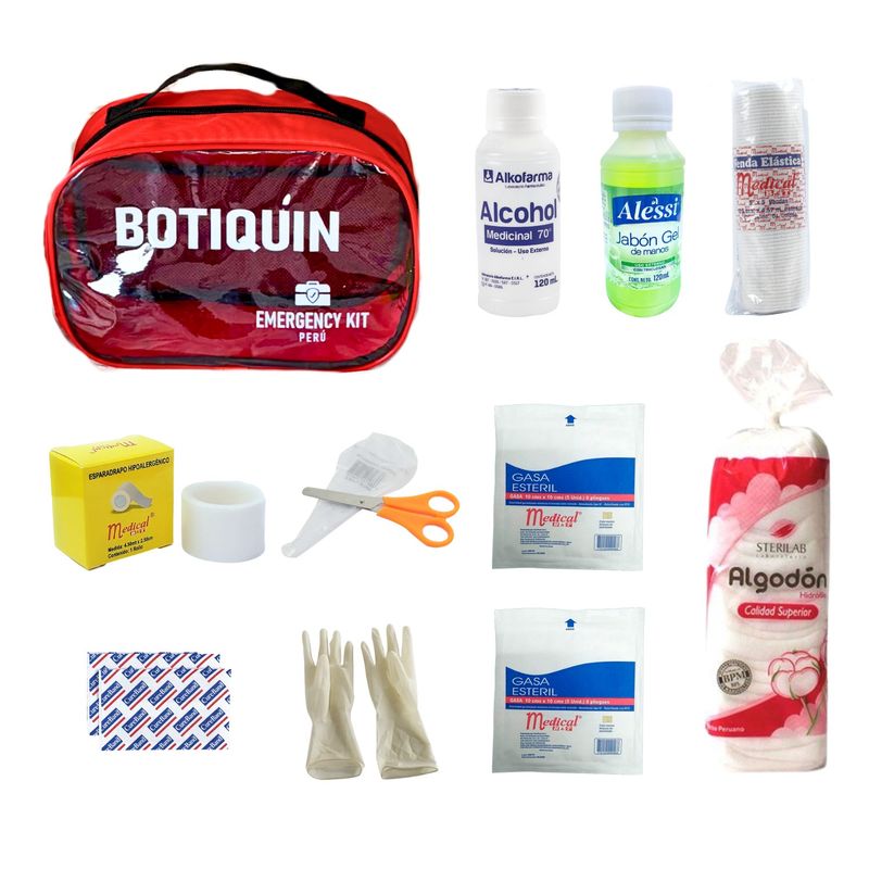 EMERGENCY KIT PERU - Botiquín Reglamentario MTC Camión