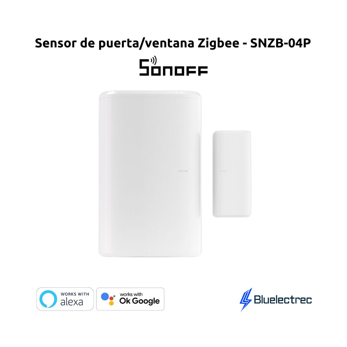 SONOFF - Sensor de puerta venta Zigbee - SNZB04P SONOFF
