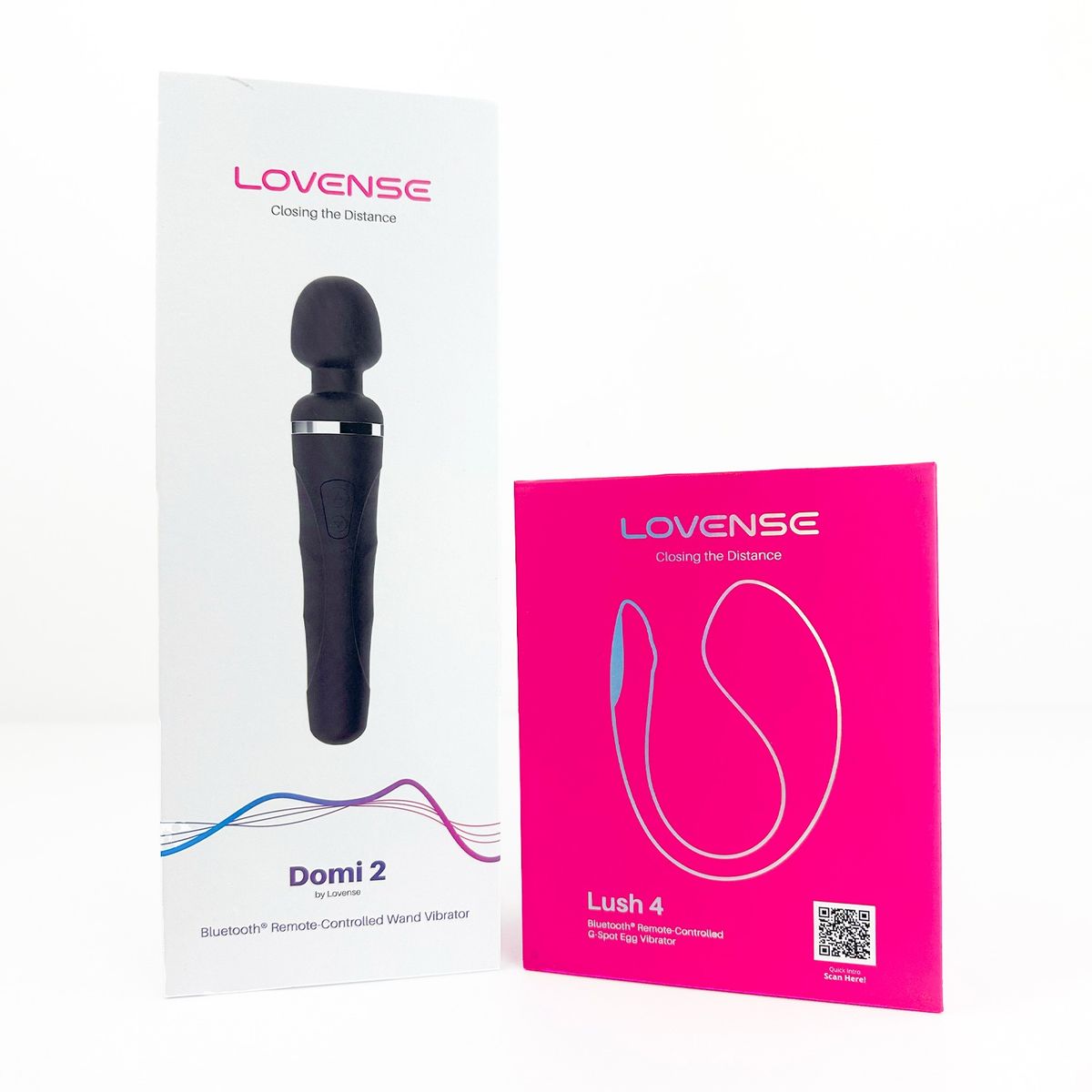 LOVENSE - Lovense Pack Vibrador Domi 2 + Vibrador Lush 4
