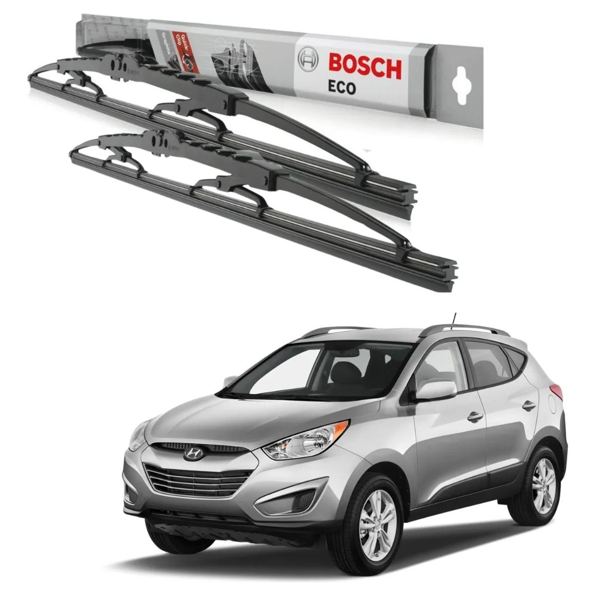 Bosch - Limpiaparabrisas Bosch Hyundai Tucson 2010 - 2015 Eco