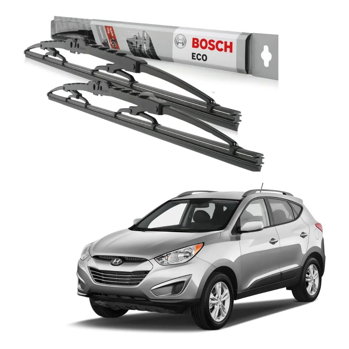 Bosch - Limpiaparabrisas Bosch Hyundai Tucson 2010 - 2015 Eco