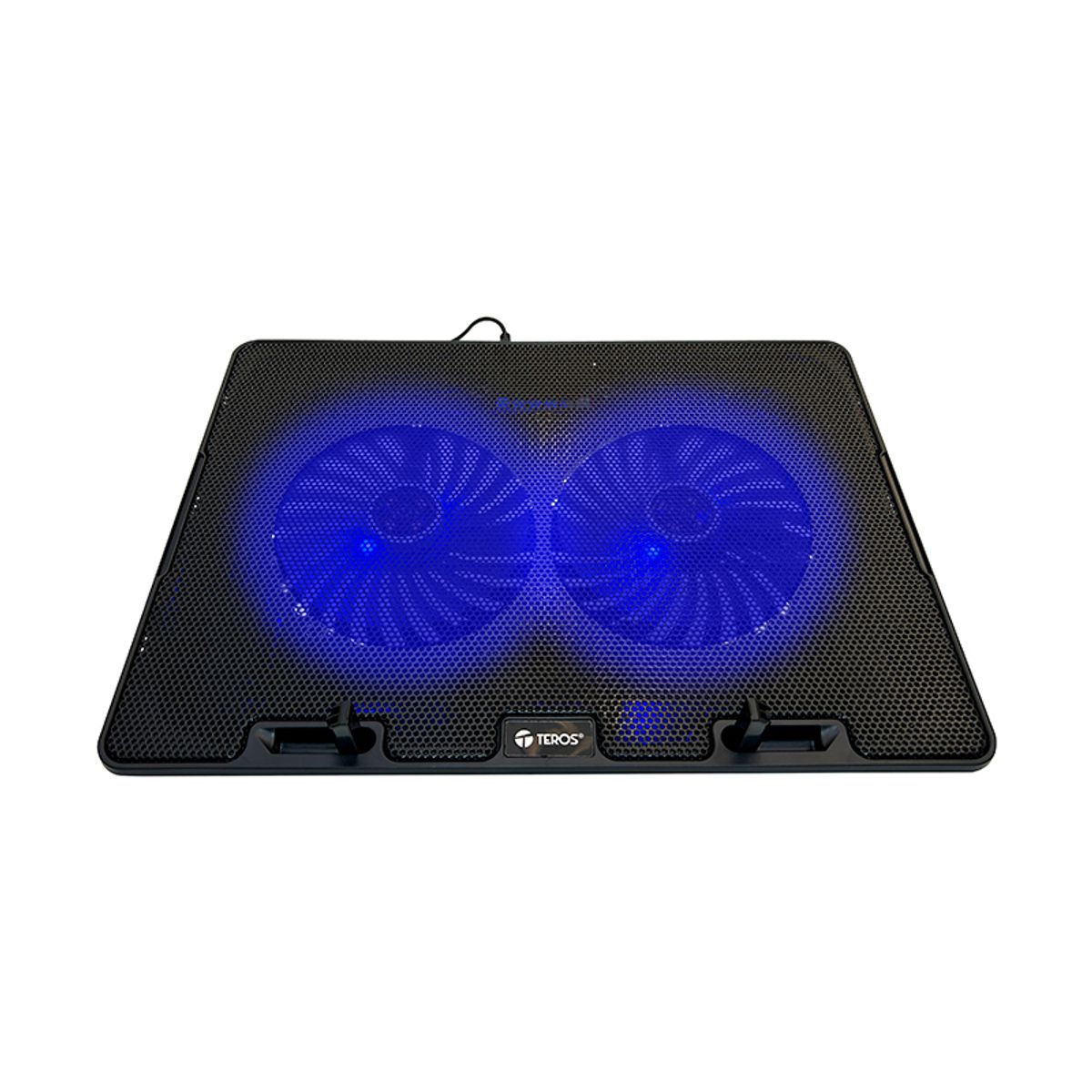 TEROS - Cooler Para Notebook TE-7020N / Con Nb Hasta 15.6" / 2 Fan De 12Cm