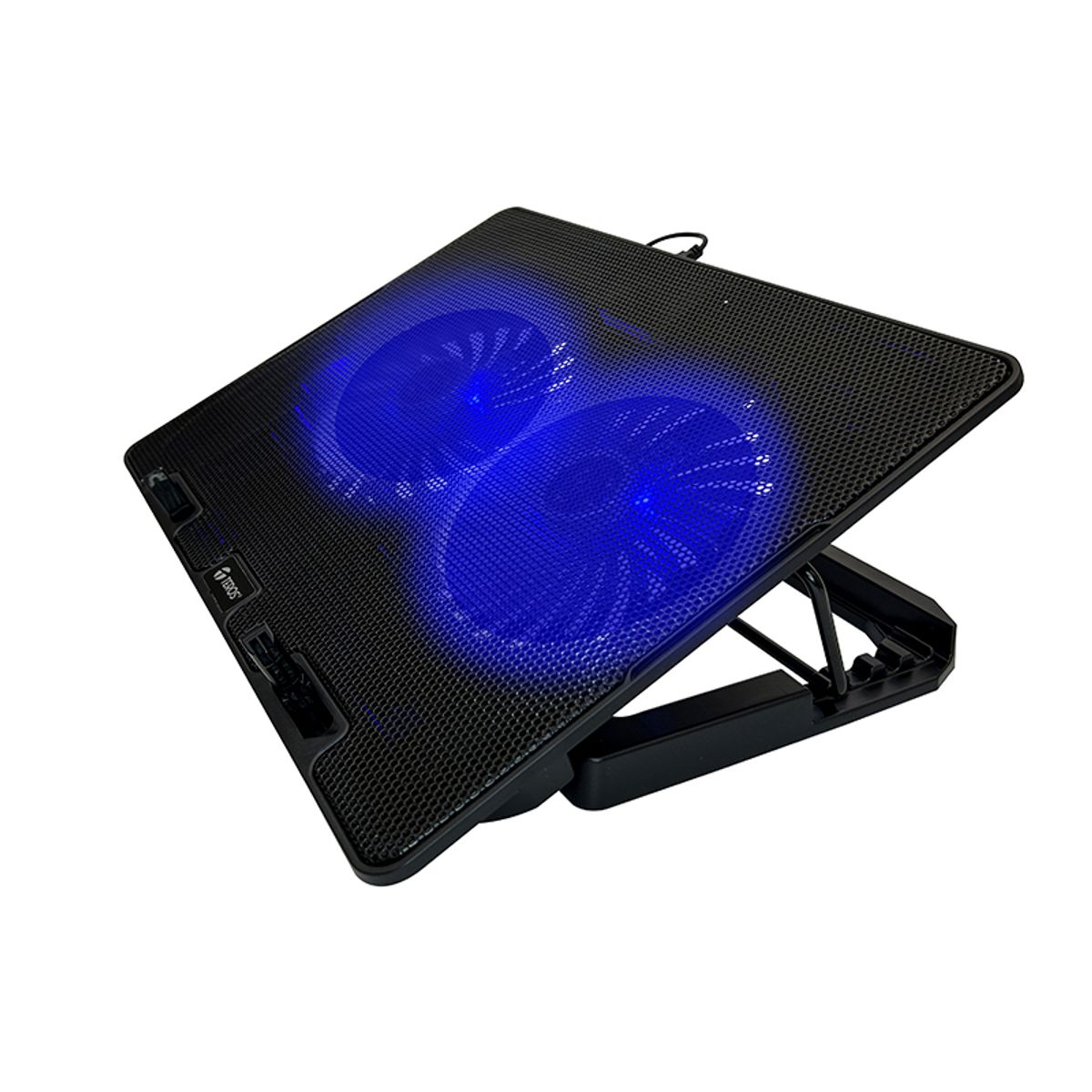 TEROS - Cooler Para Notebook TE-7020N / Con Nb Hasta 15.6" / 2 Fan De 12Cm