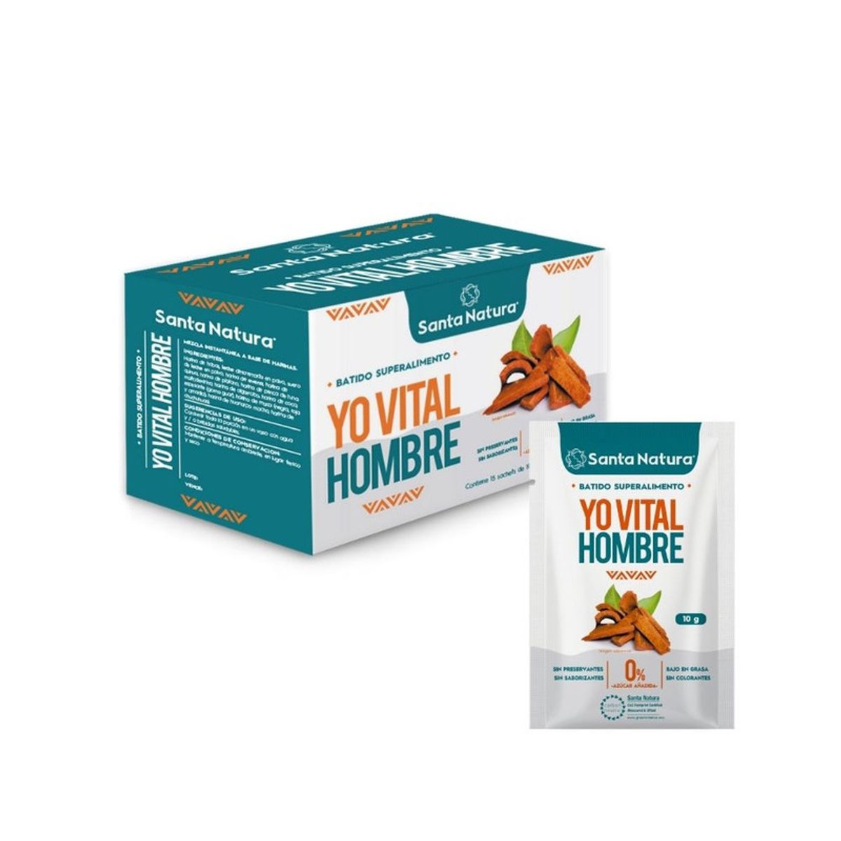SANTA NATURA - Batido Yo Vital Hombre Santa Natura 150 gr