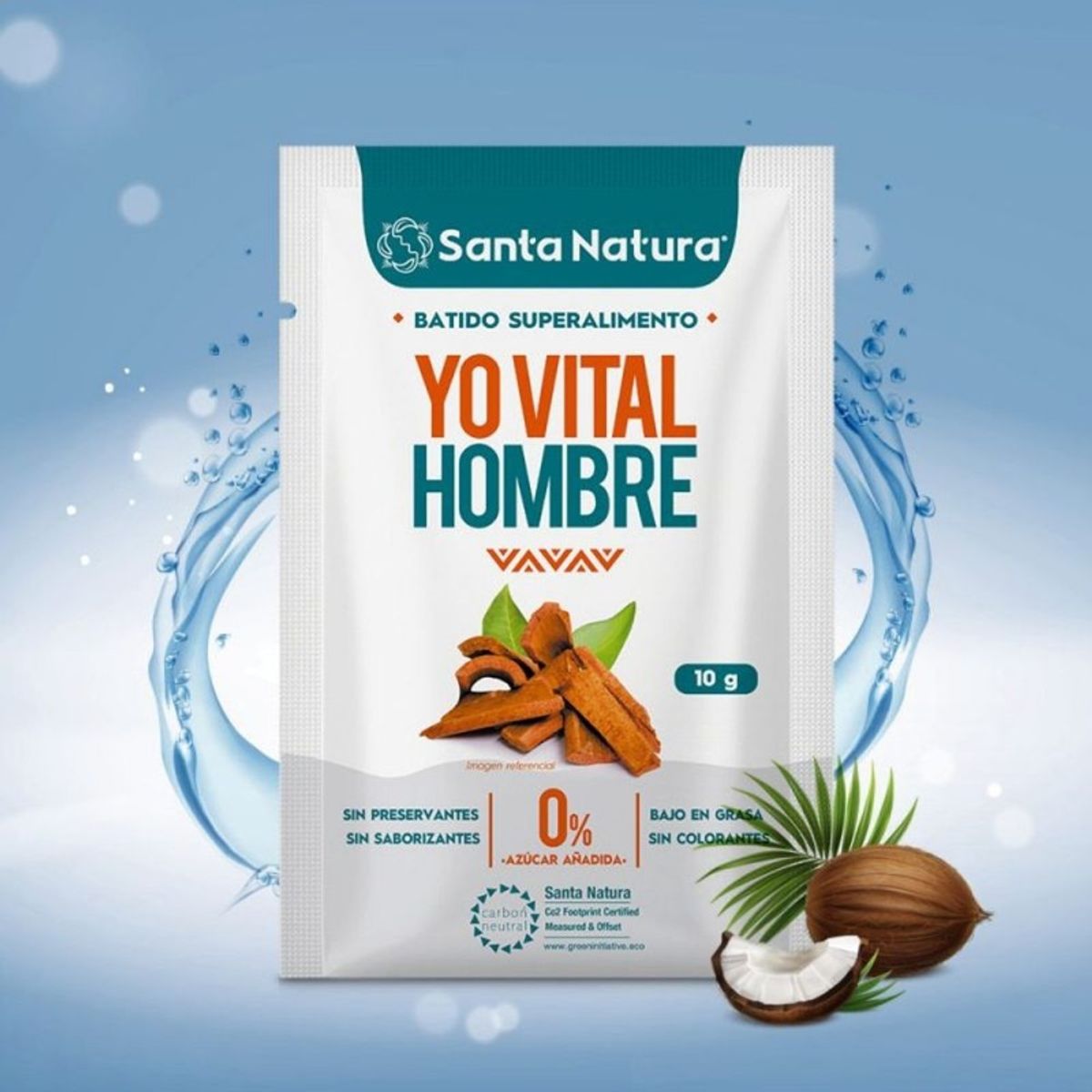 SANTA NATURA - Batido Yo Vital Hombre Santa Natura 150 gr