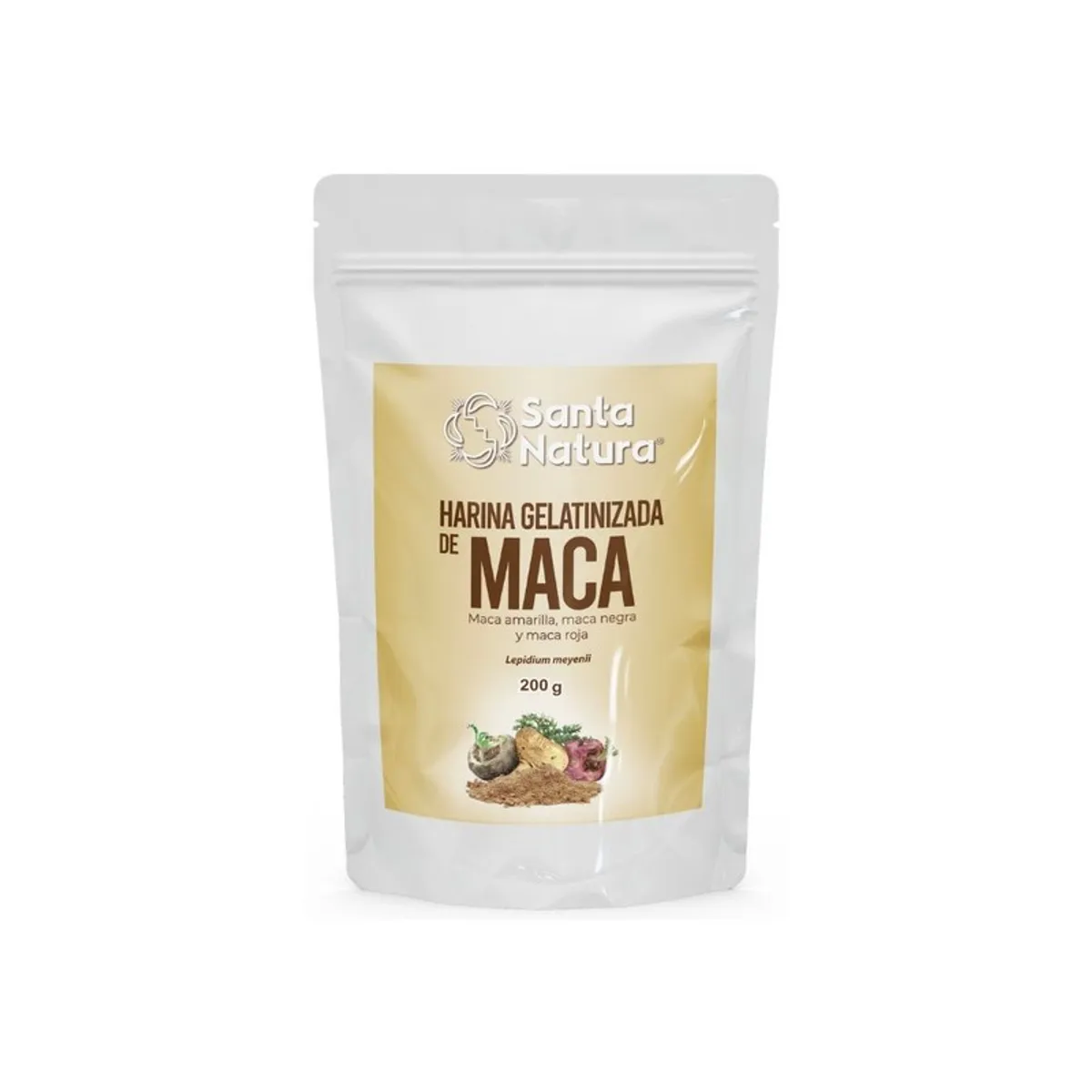 SANTA NATURA - Harina Gelatinizada de Maca Santa Natura 200 gr