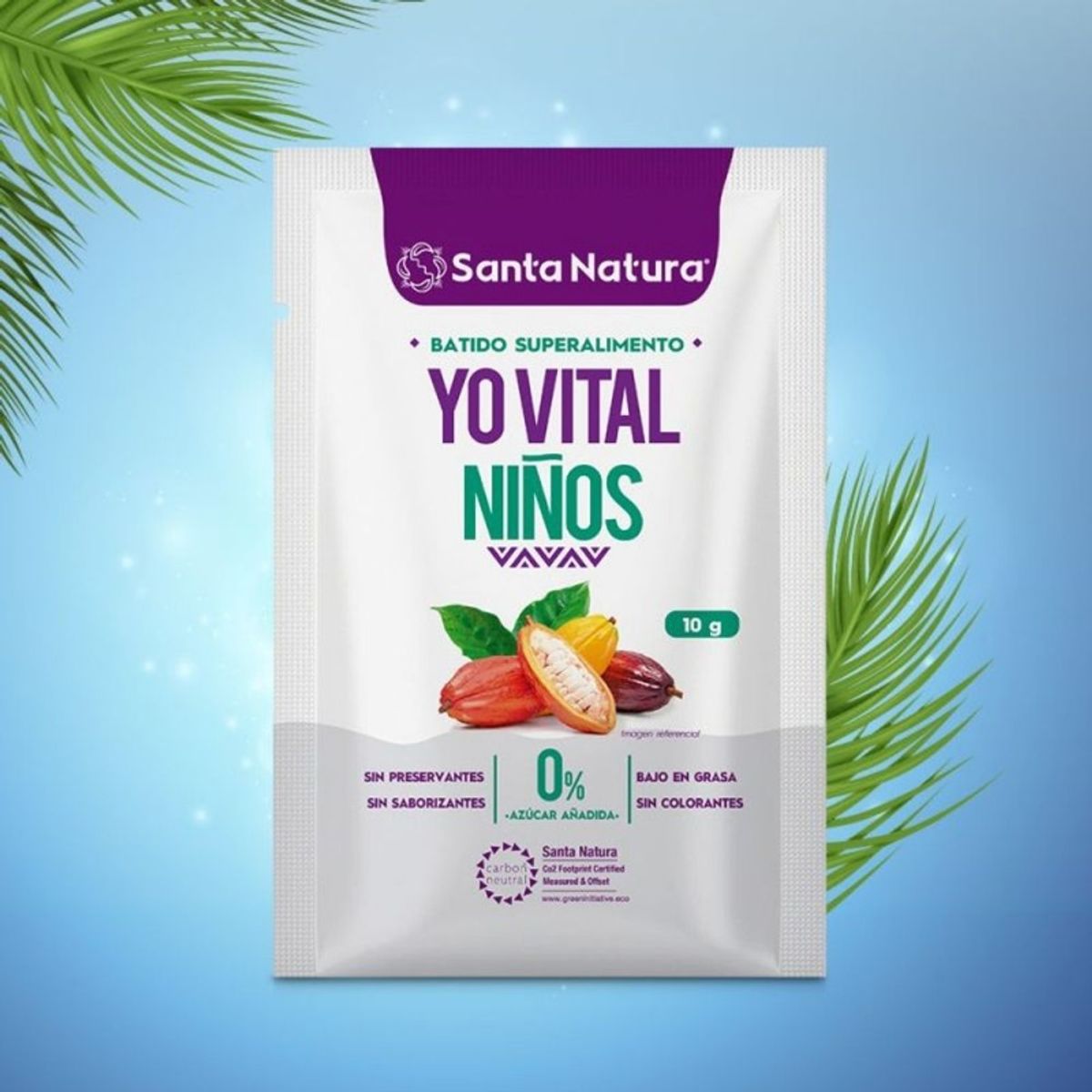SANTA NATURA - Batido Yo Vital Niños Santa Natura 150 gr