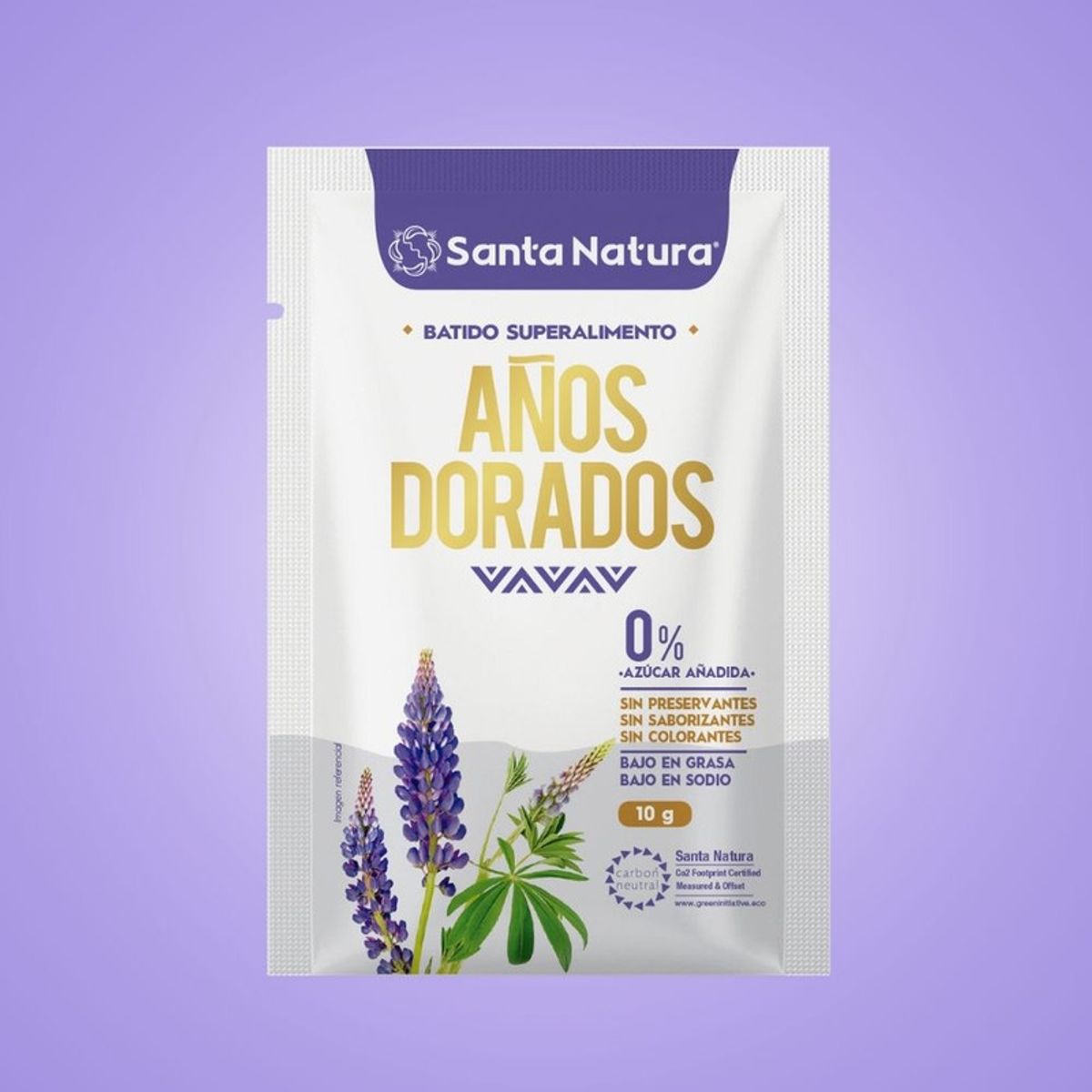 SANTA NATURA - Batido Años Dorados Santa Natura 150 gr