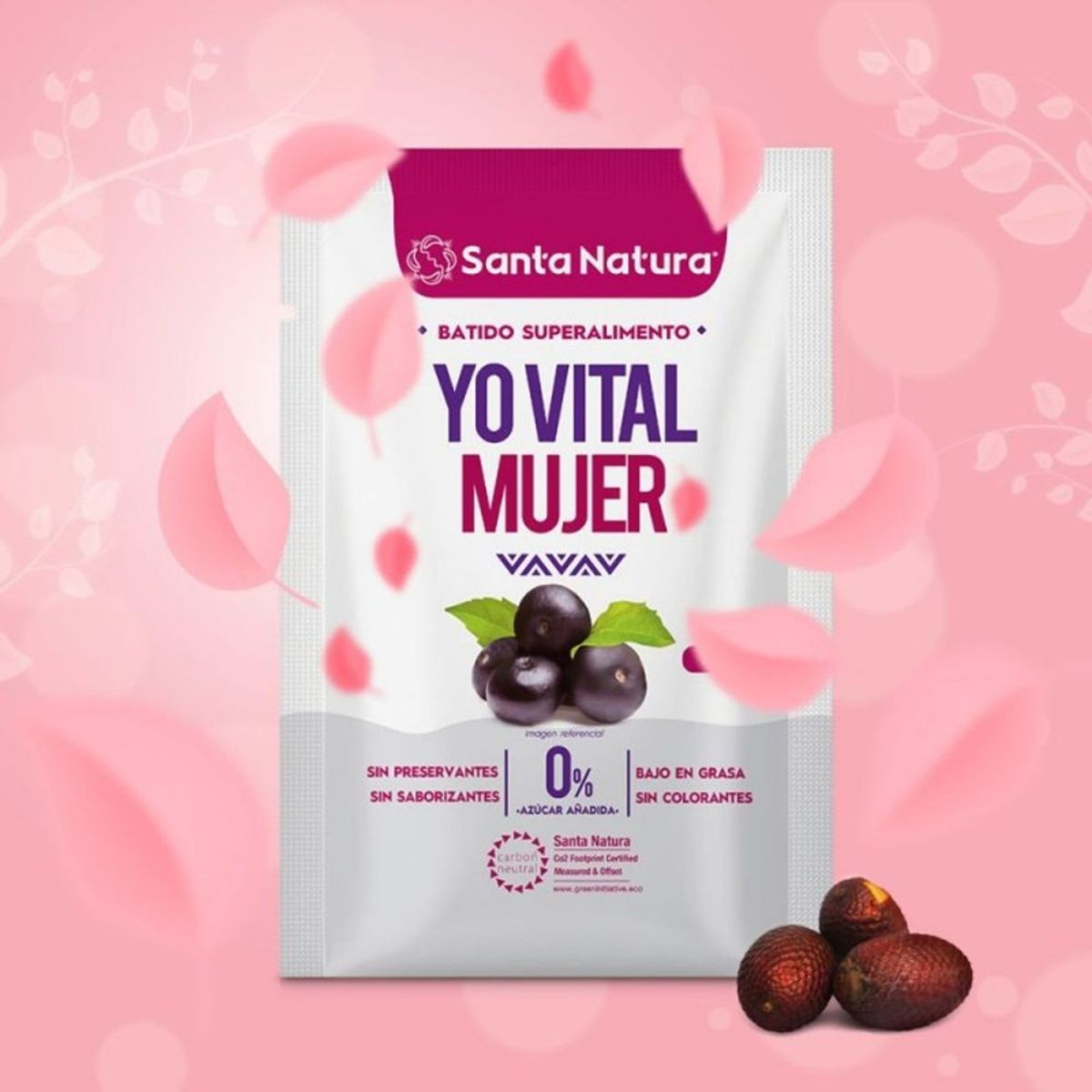 SANTA NATURA - Batido Yo Vital Mujer Santa Natura 150 gr