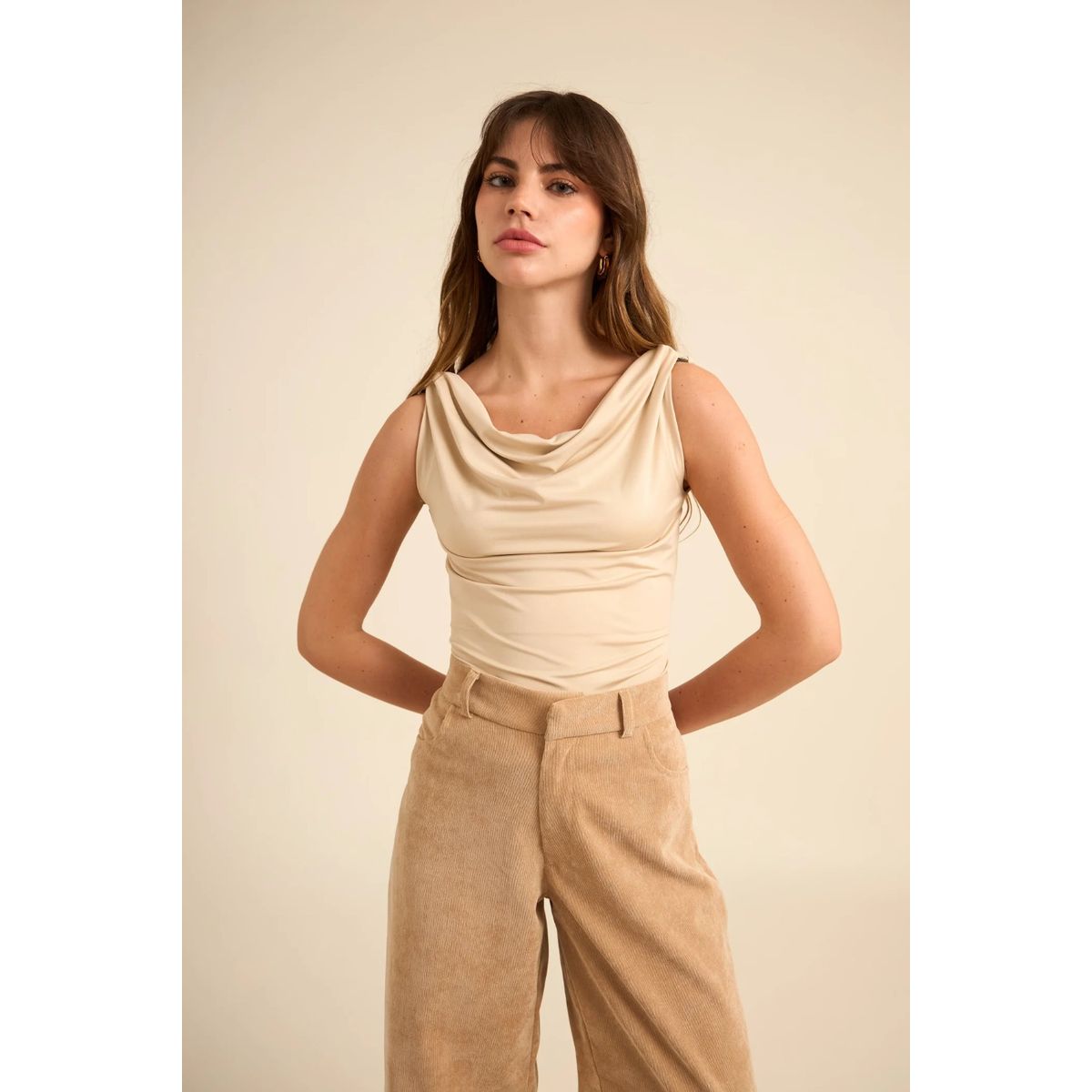 AMARELLY - BASICO TOP PARA MUJER BRISA