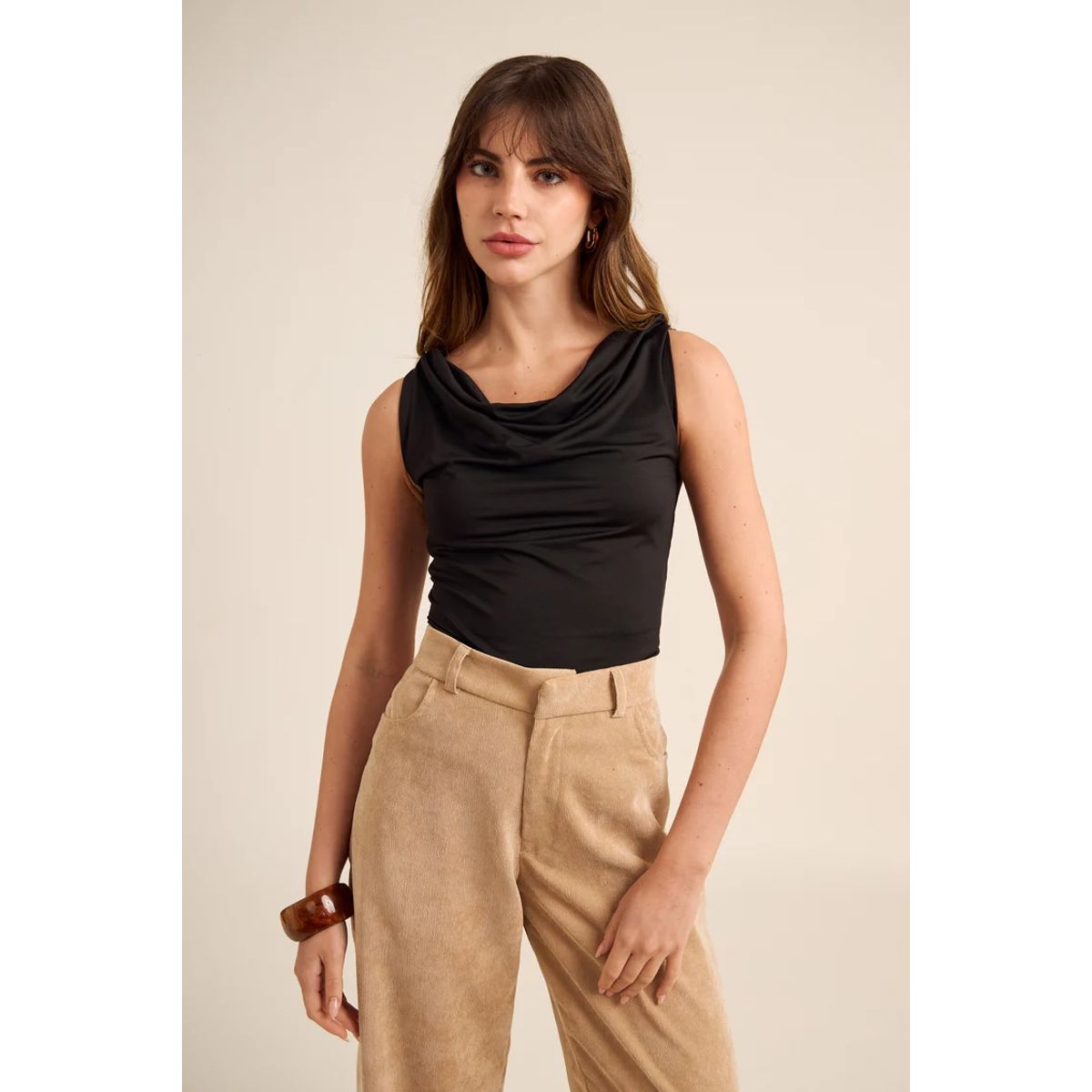 AMARELLY - BASICO TOP PARA MUJER BRISA