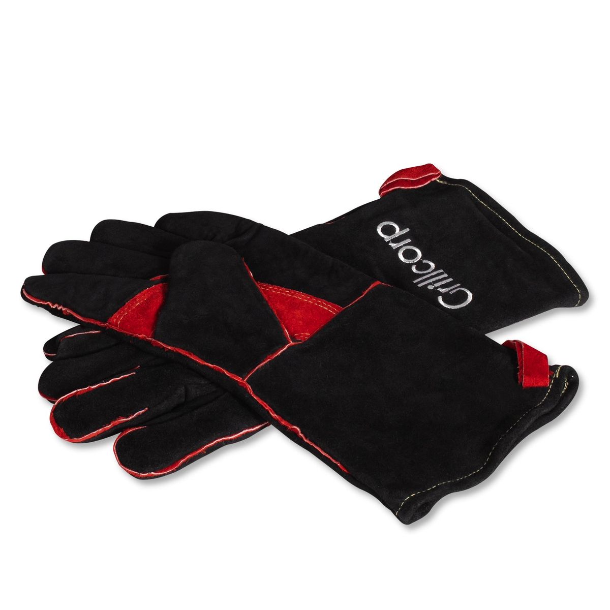 GRILLCORP - Guantes Parrilleros de Cuero Reforzado