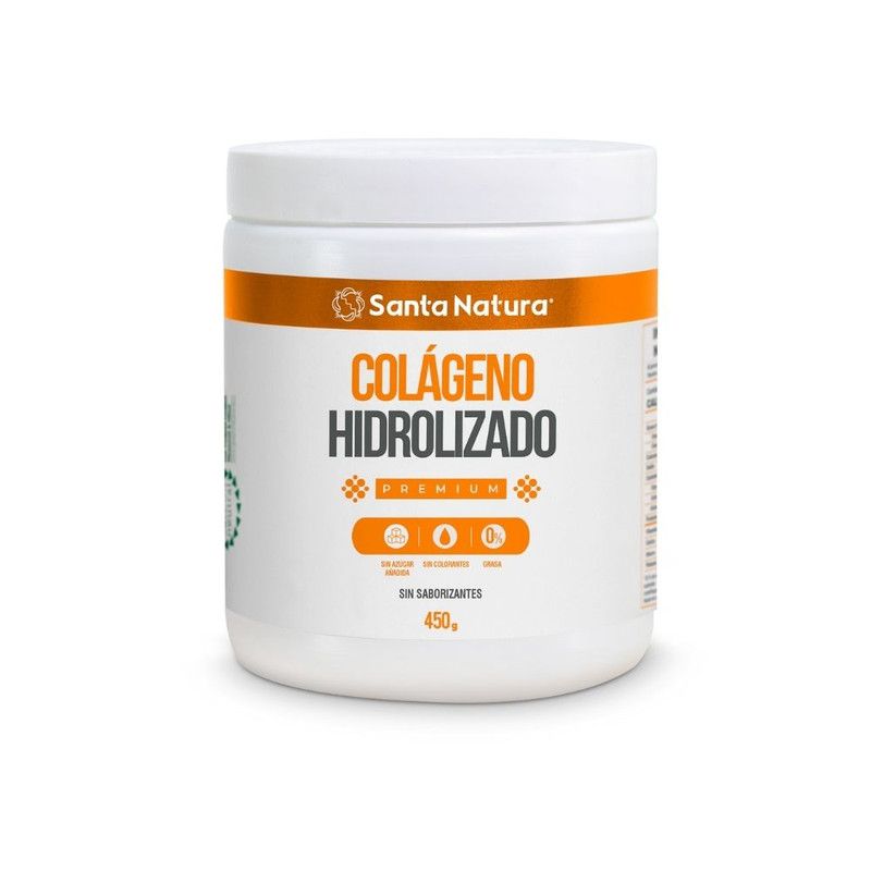 SANTA NATURA - Colágeno Hidrolizado Premium Santa Natura 450 gr