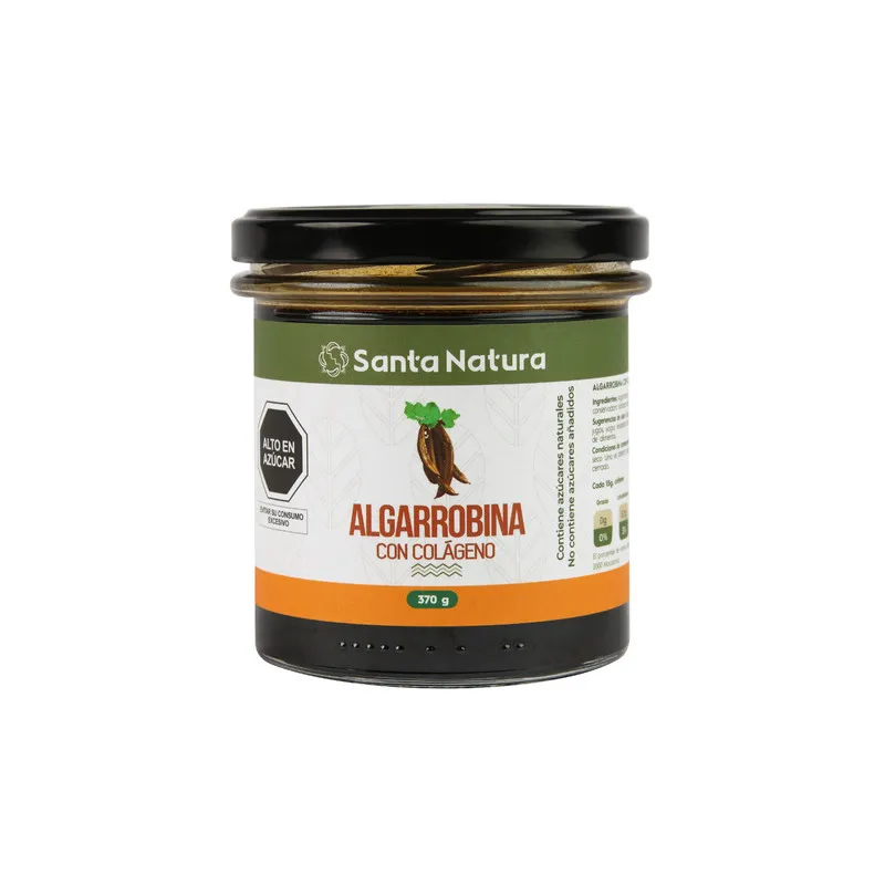 SANTA NATURA - Algarrobina con Colágeno Santa Natura 370 gr