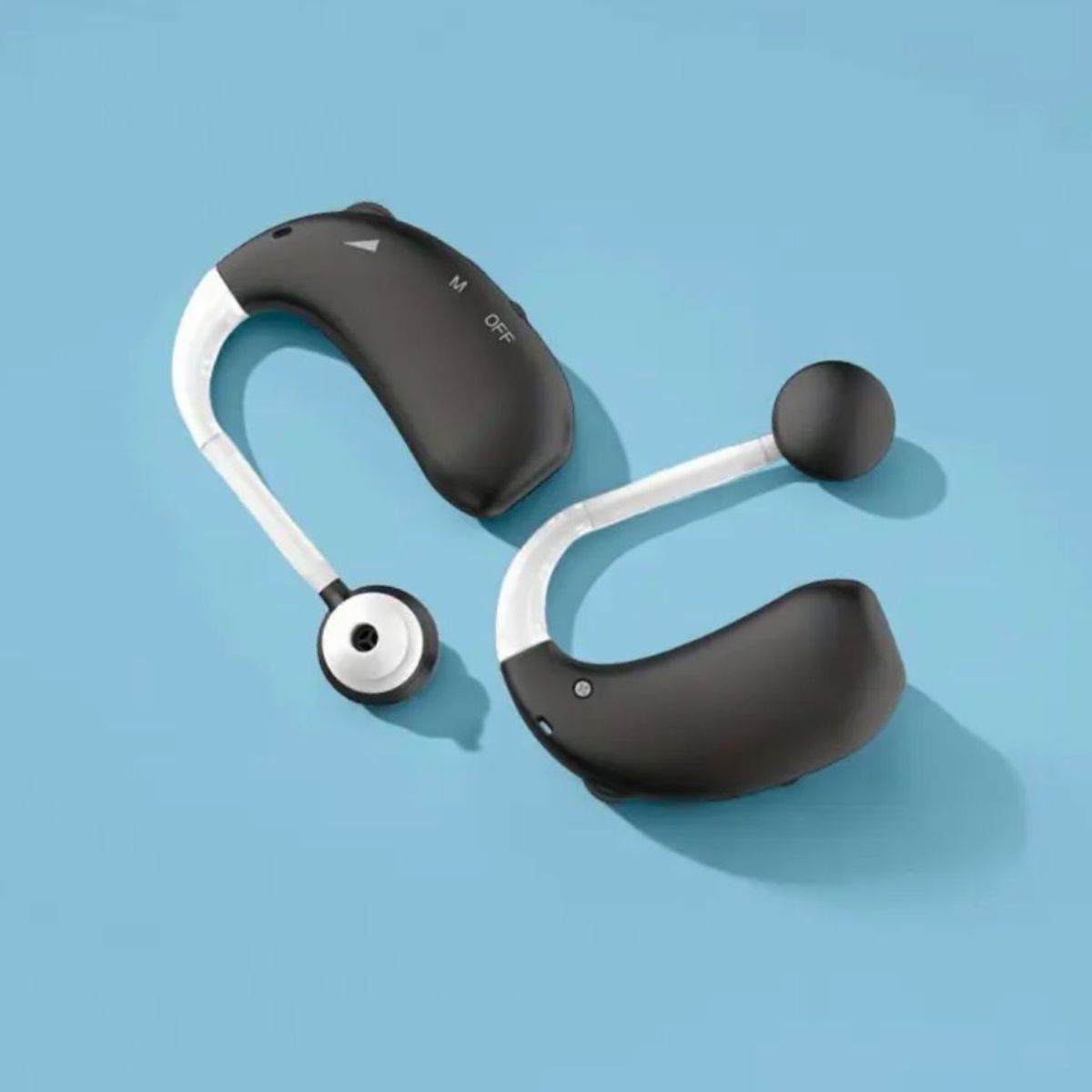 GENERICO - AURICULAR AUDIFONO AMPLIFICADOR SORDERA SORDO X 2