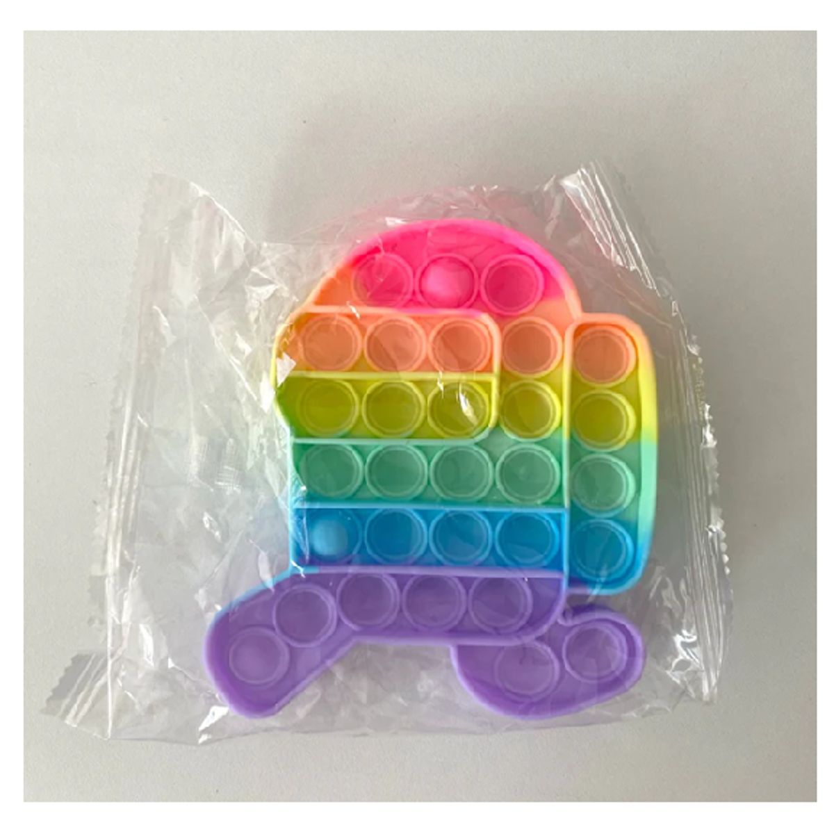 GENERICO - pack x 2 modelos pop it de colores modelo 2