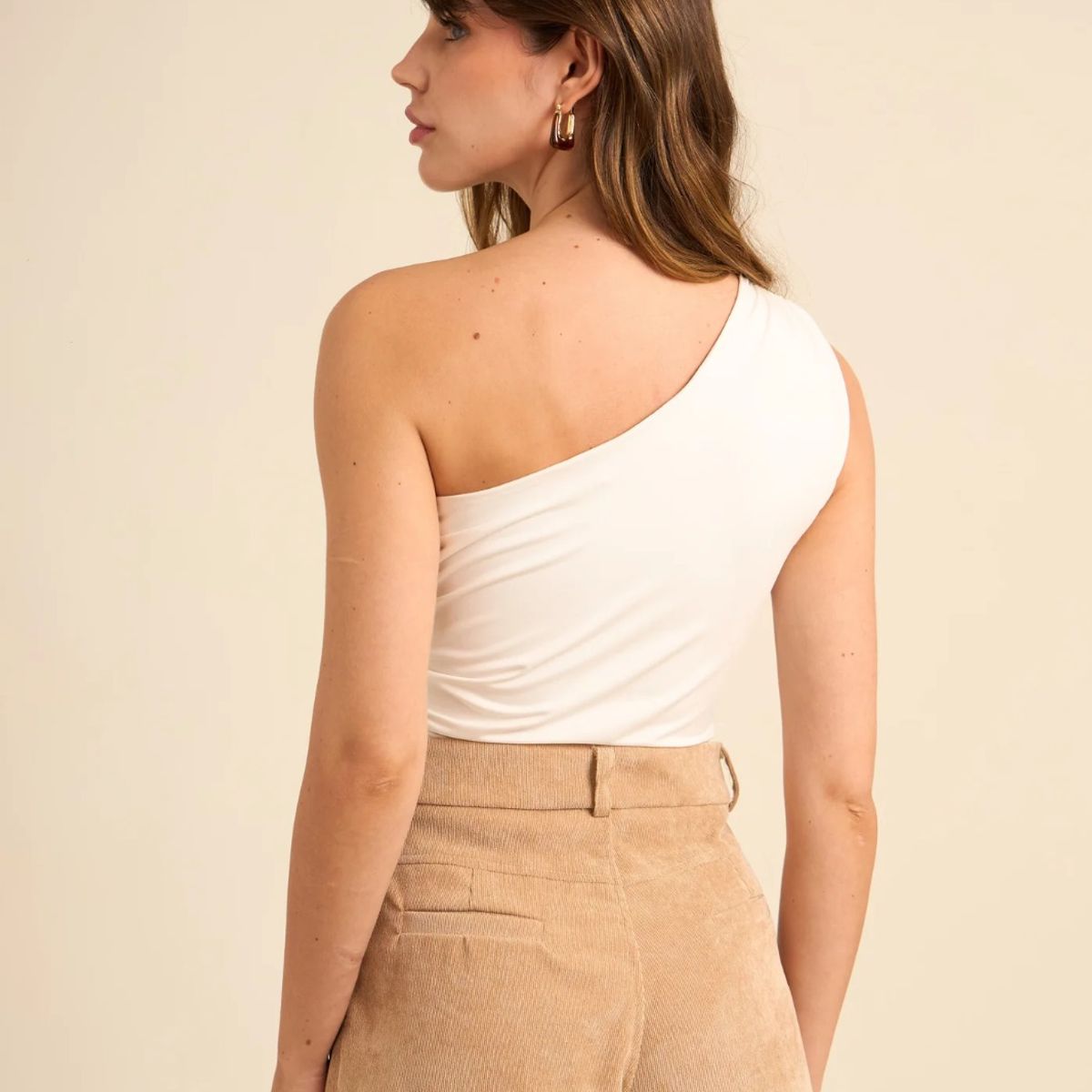 AMARELLY - BASICO TOP PARA MUJER FLORE