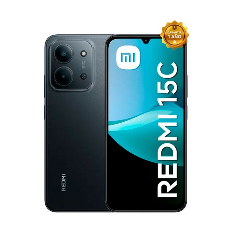 XIAOMI - CELULAR XIAOMI REDMI 15C LCD 69PULG 256 GB 4 GB RAM NEGRO PN 137203