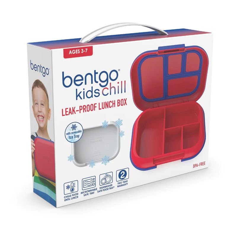 BENTGO - Lonchera Bentgo Kids Chill - Rojo