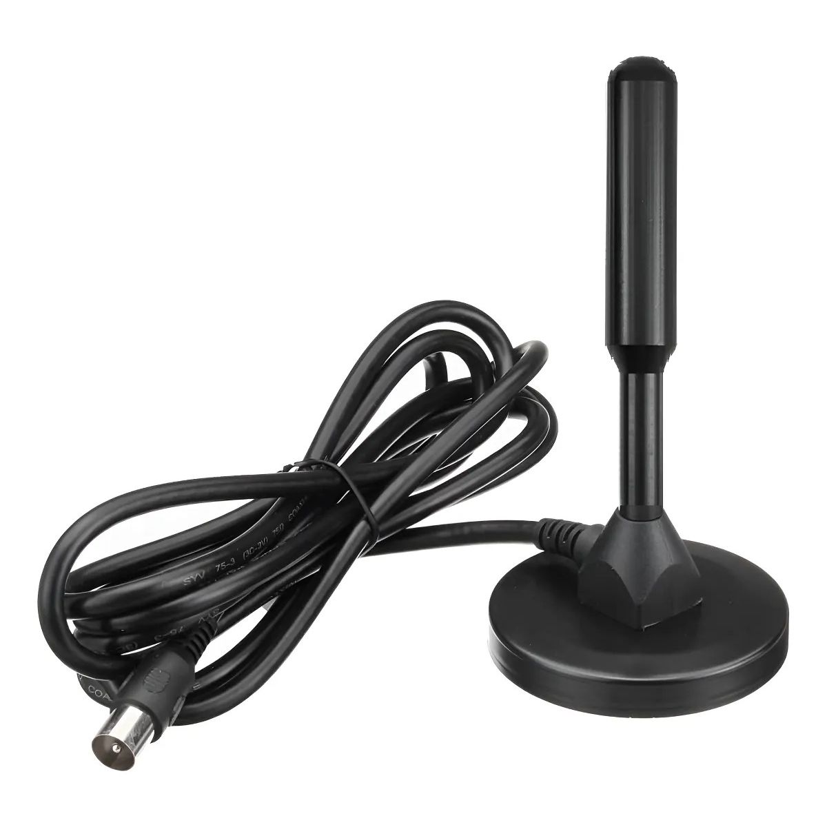 GENERICO - Antena Tv Digital Hd tv Interior Y Exterior 81dbi Coaxial5m