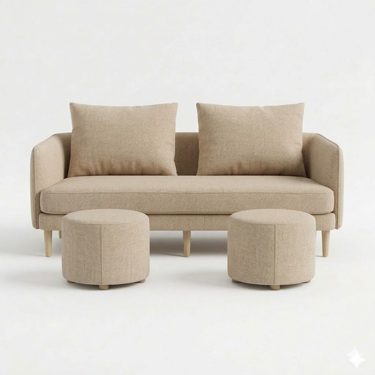 GENERICO - Sofá 2 cuerpos y 2 butacas LINE