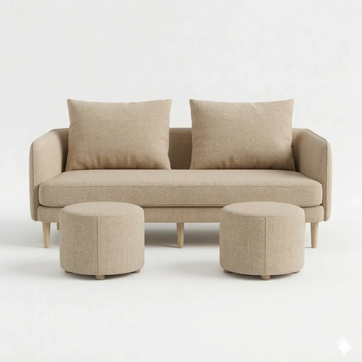 GENERICO - Sofá 2 cuerpos y 2 butacas LINE