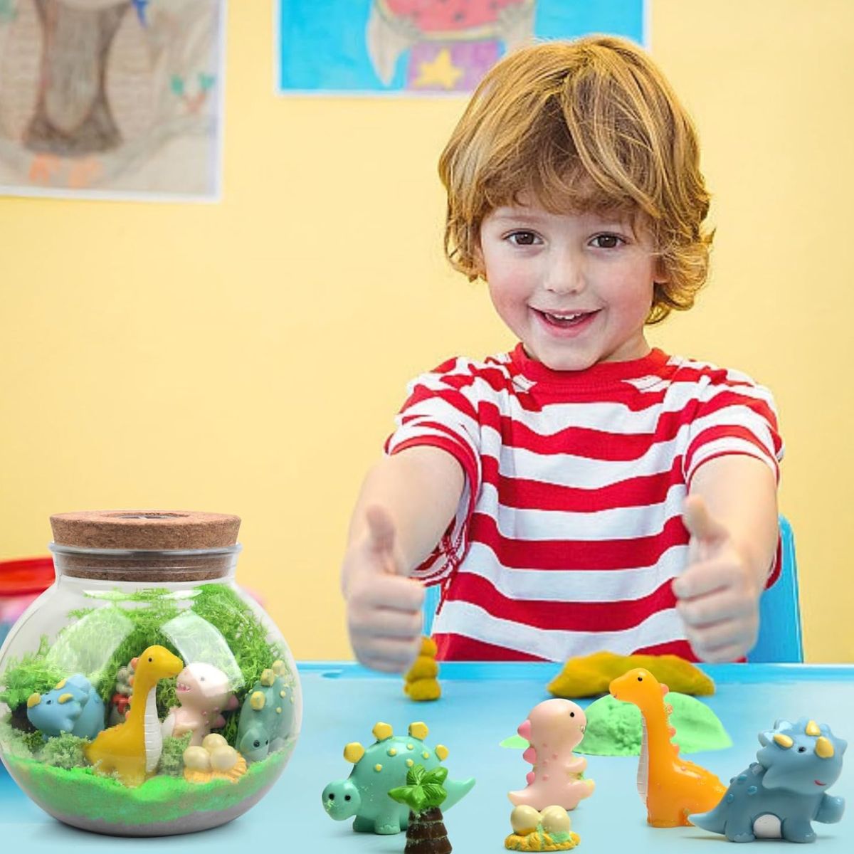 GENERICO - Juguete de Dinosaurio de Bricolaje para niños