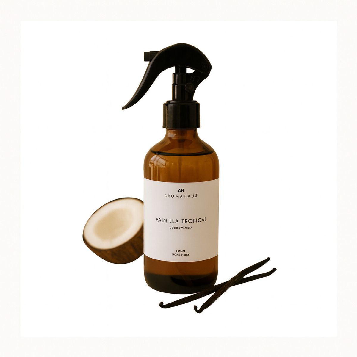 AROMAHAUS - Home spray  Aromatizador Vainilla Tropical  125 ML