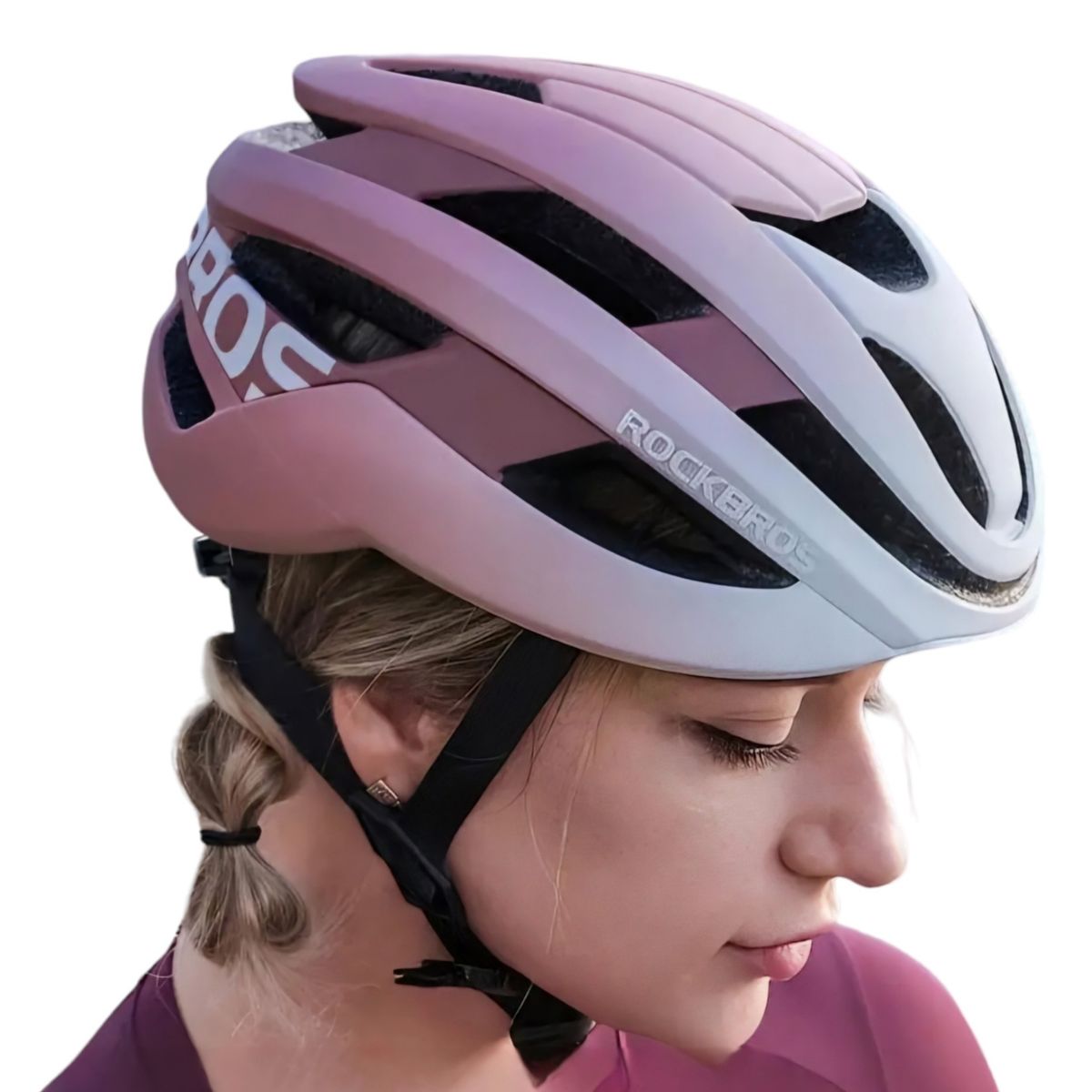 ROCKBROS - Casco HC-420 Rosa Rockbros con Certificación