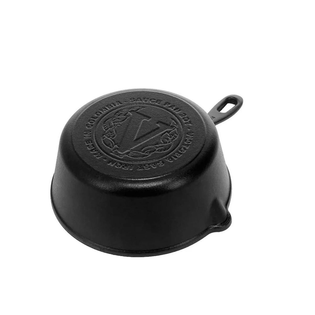 VICTORIA - Sartén Victoria Hierro Fundido Curado 20Cm Sabor Casero Y Tradición