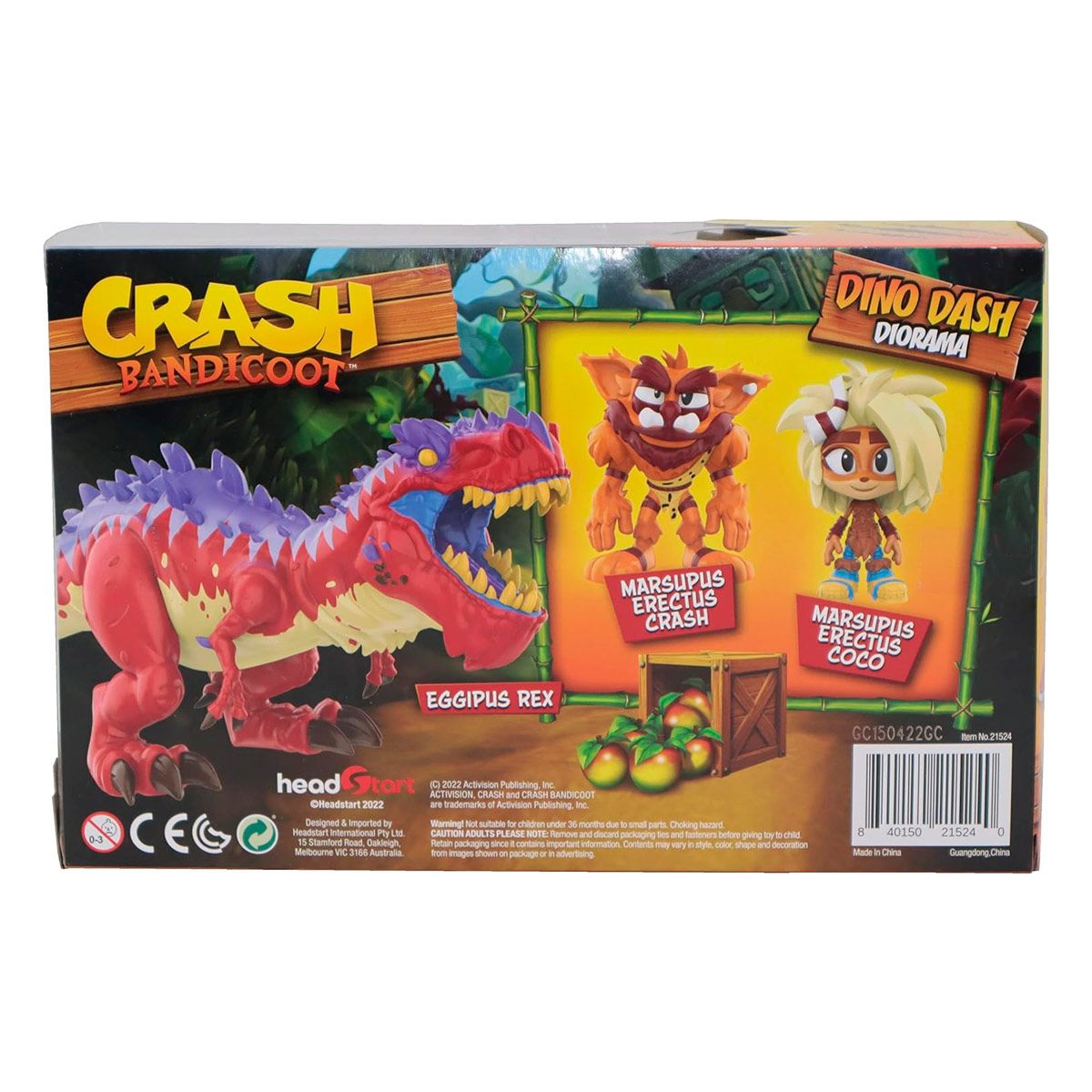 HEADSTART - FIGURA COLECCIONABLE DIORAMA DELUXE CRASH BANDICOOT