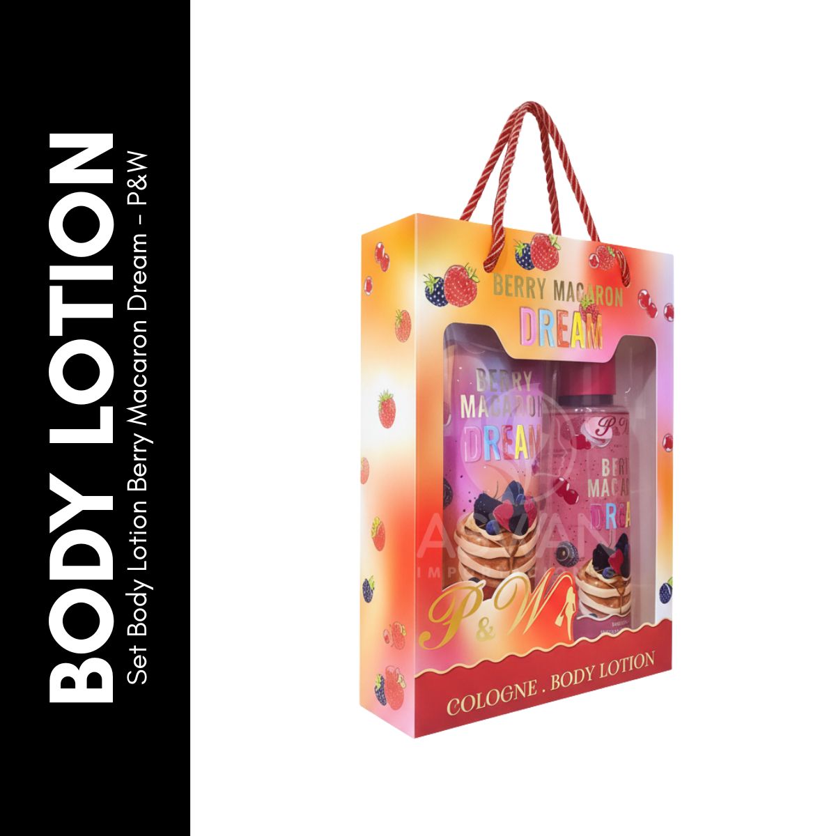 GENERICO - Set Body Lotion Berry Macaron Dream - P&W