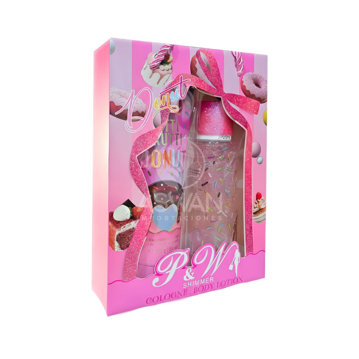 GENERICO - Set Body Lotion Tutty Frutti Donut - P&W SHIMMER
