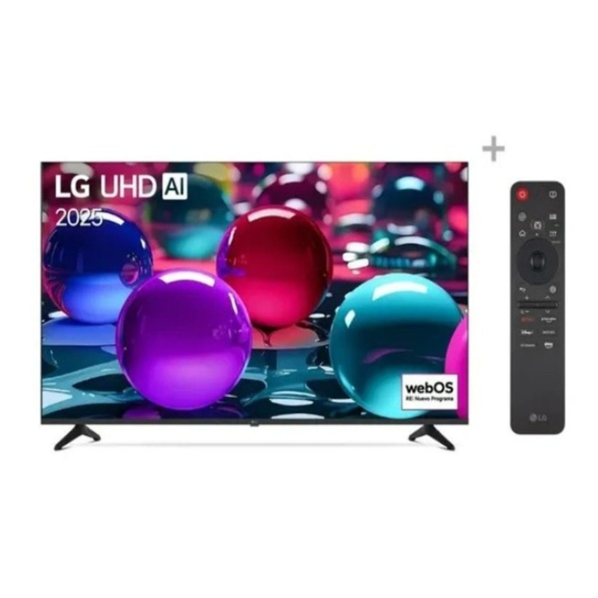 LG - Televisor LG 50" Smart UHD 4K Thinq AI 50UA7300PSB + Control Magic MR25GA 2025
