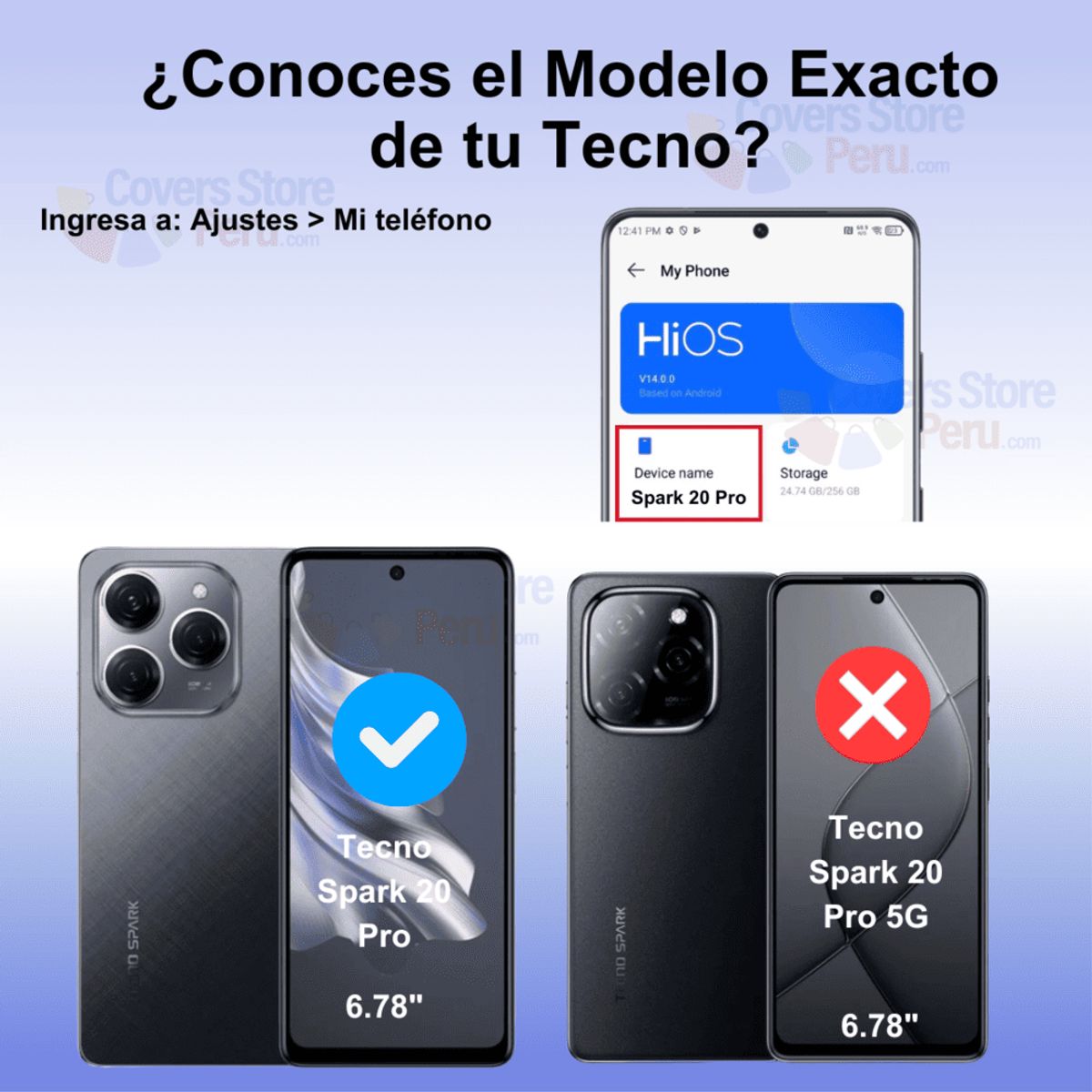 GENERICO - Mica para Tecno Spark 20 Pro 4G Protector de Cerámica Mate