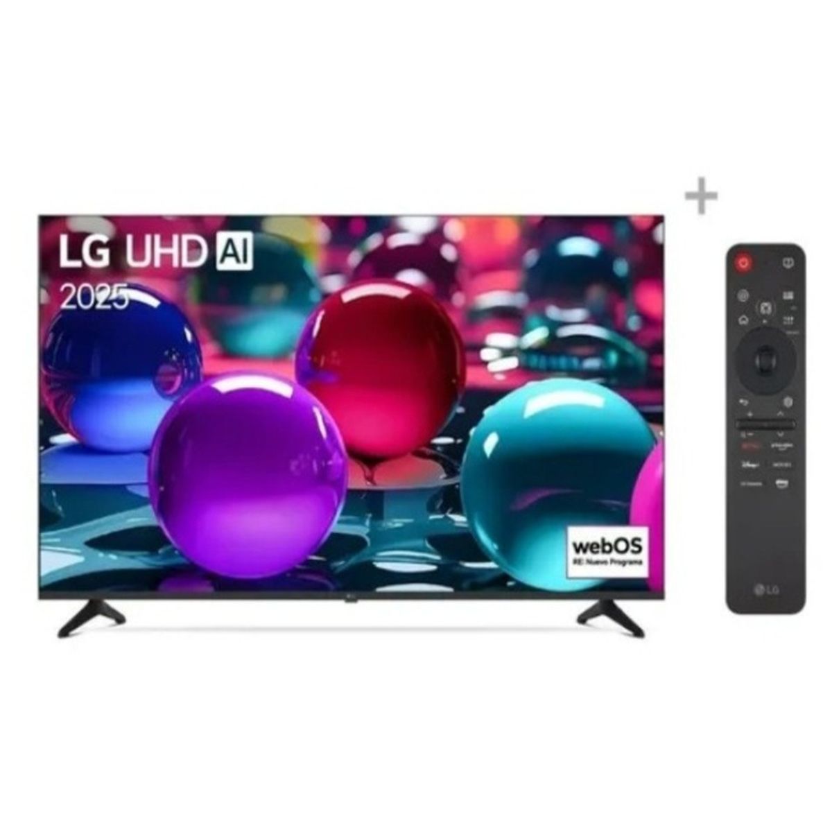 LG - Televisor LG 65" Smart UHD 4K Thinq AI 65UA7300PSB + Control Magic MR25GA 2025