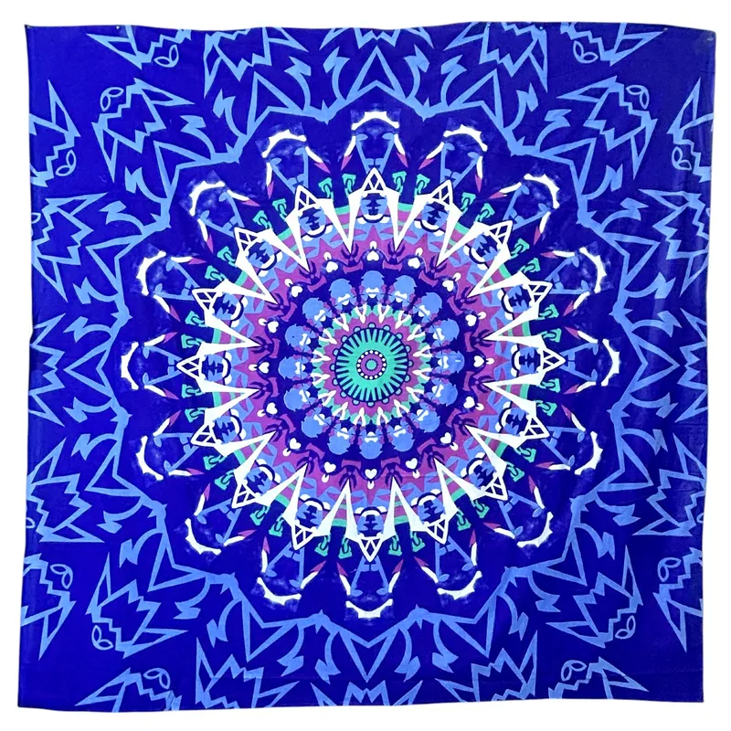 GENERICO - Mandala Manta Sábana para Pícnic o Playa Trujillo de Algodón