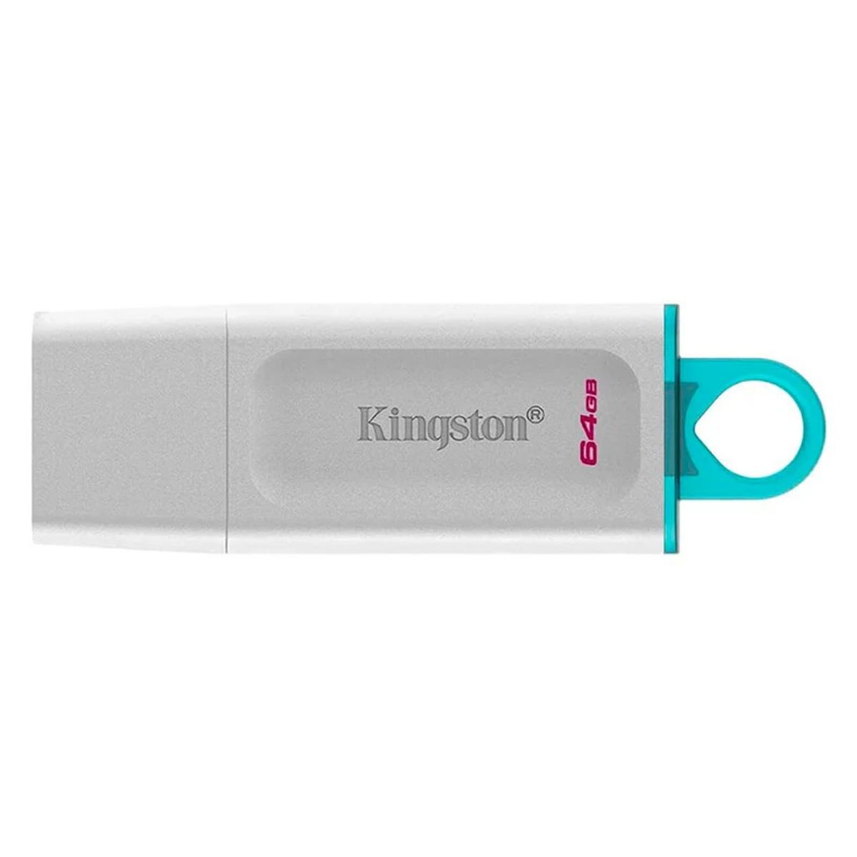 KINGSTON - Memoria USB 64 GB Kingston DataTraveler Exodia - Blanco