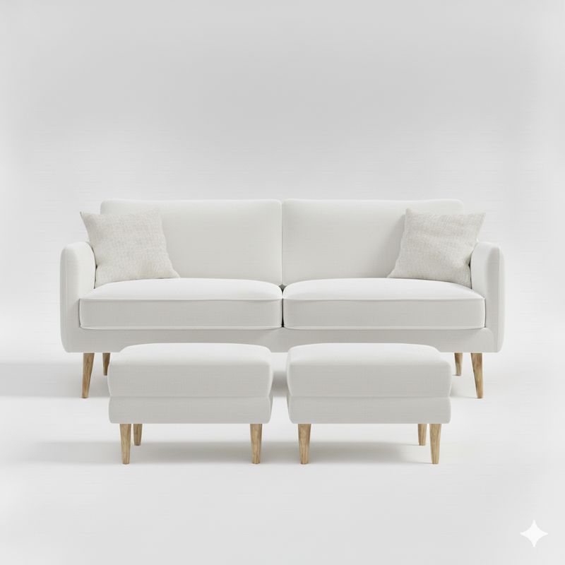 GENERICO - Sofá 2 cuerpos y 2 butacas CURCU