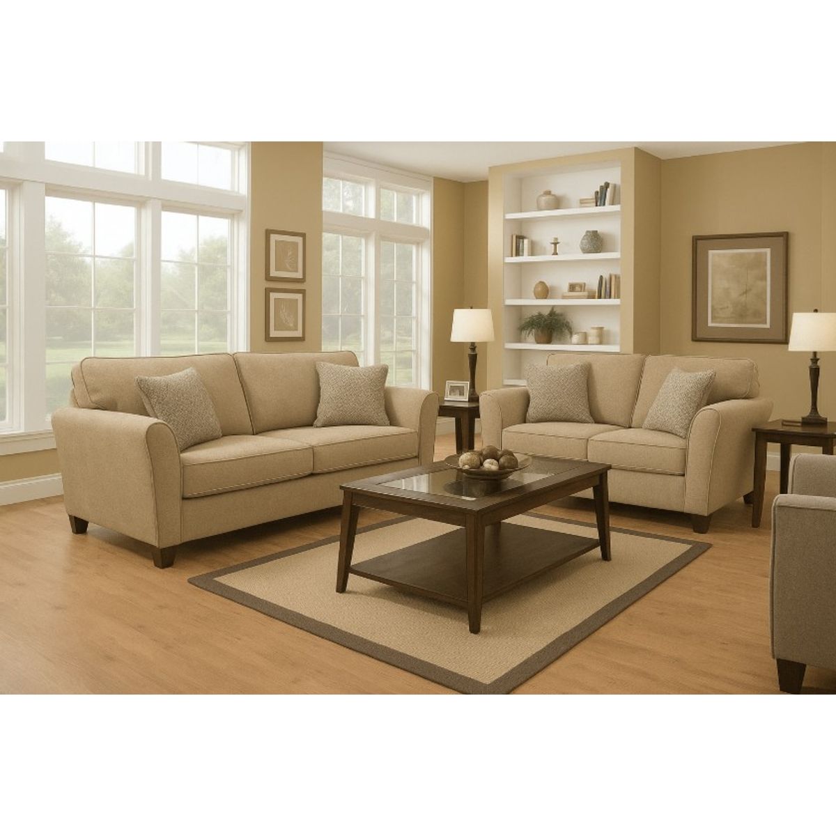 ALTO HOGAR - Juego de Sala 3 2 Isadora Alto Hogar - Tapiz Antifluido