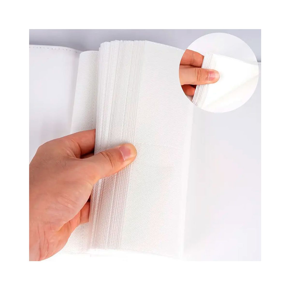 GENERICO - Album de fotos para Instax Mini 256 fotos Marron