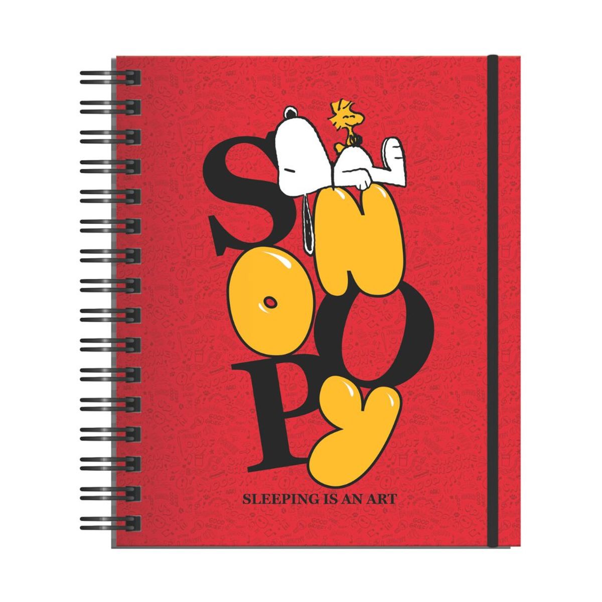 DGNOTTAS - Agenda Snoopy 2026 Peanuts Rojo
