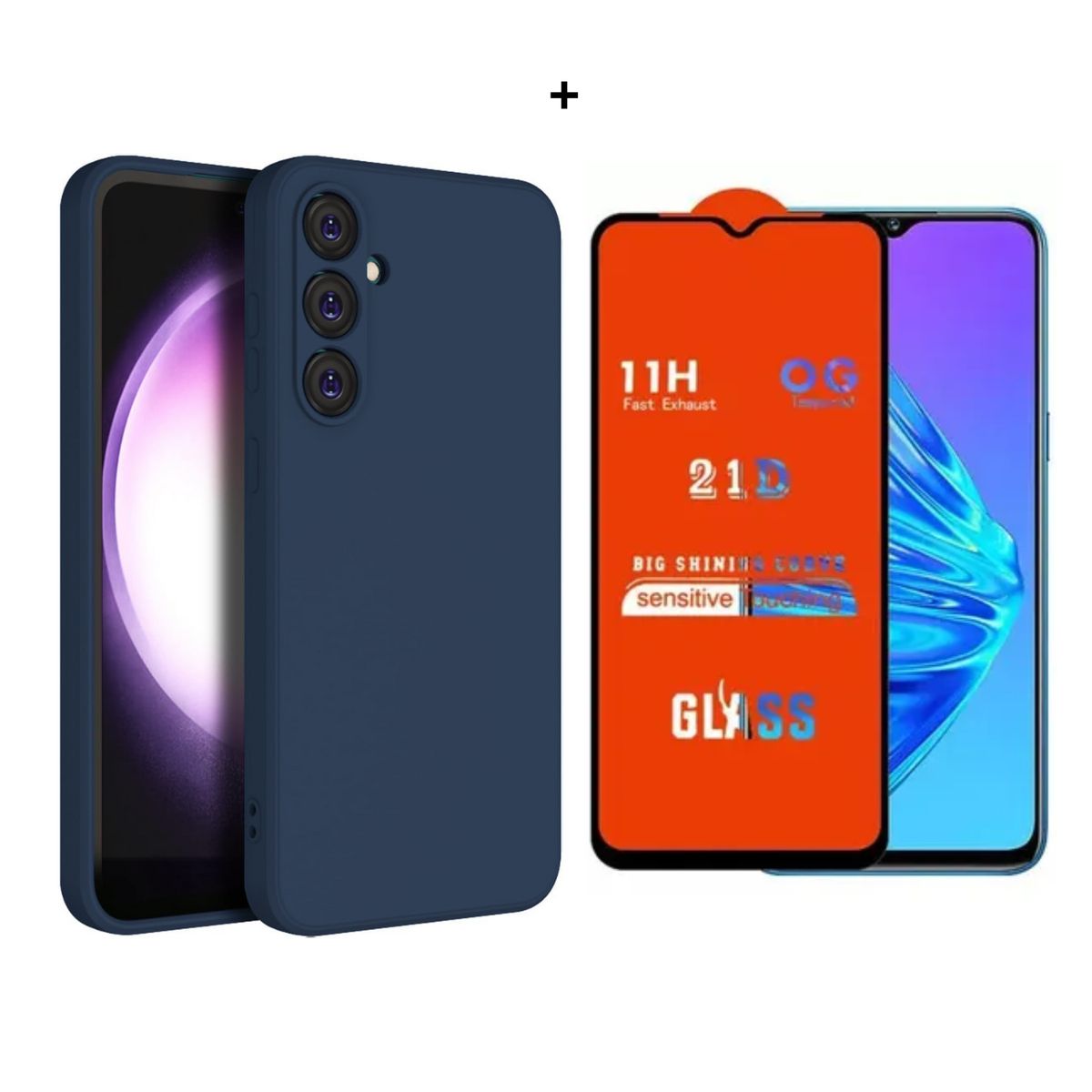 SPACE - CASE PARA SAMSUNG A17 5G COLOR AZUL + MICA